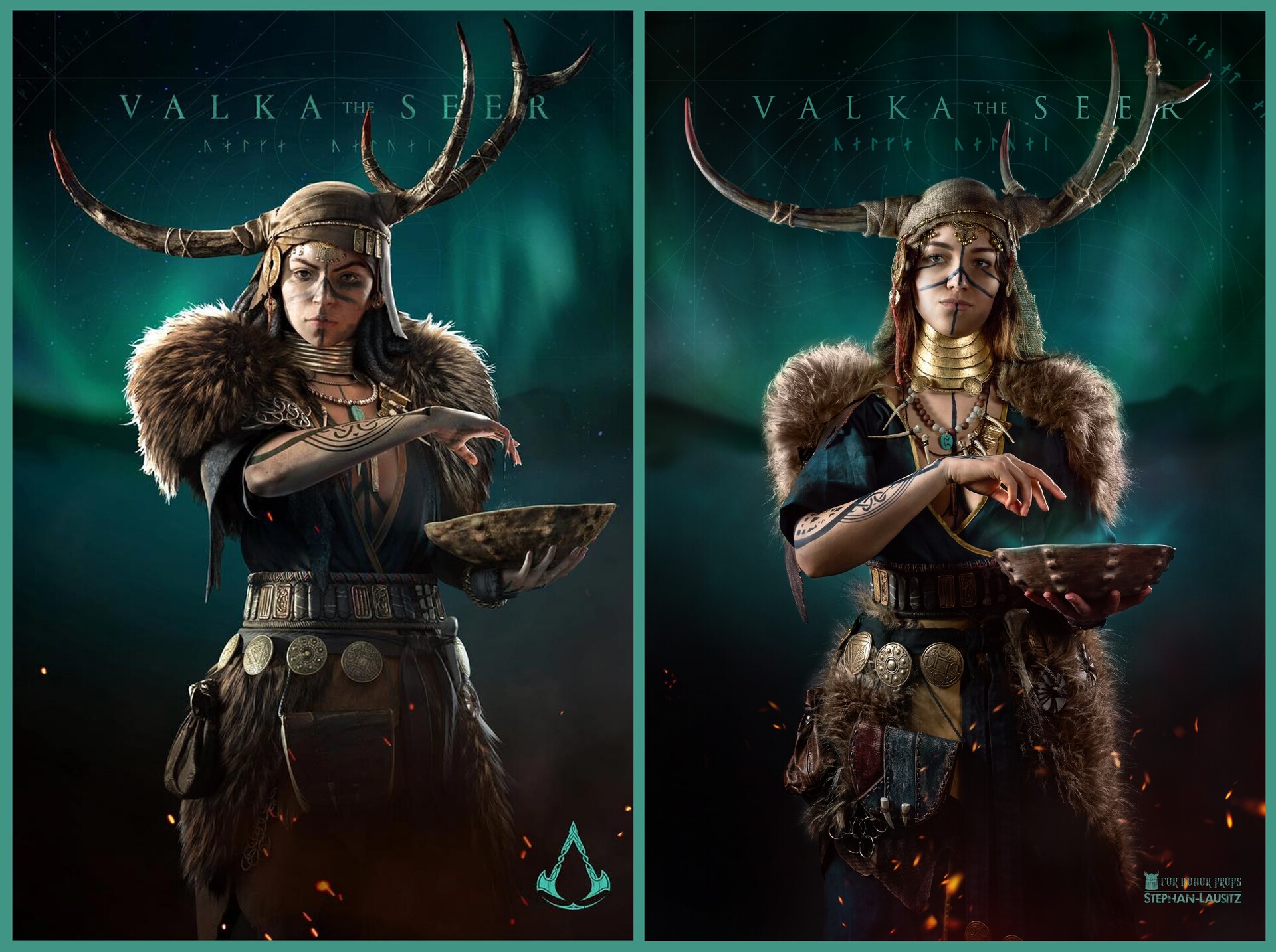 ArtStation Valka the seer from assassins Creed Valhalla