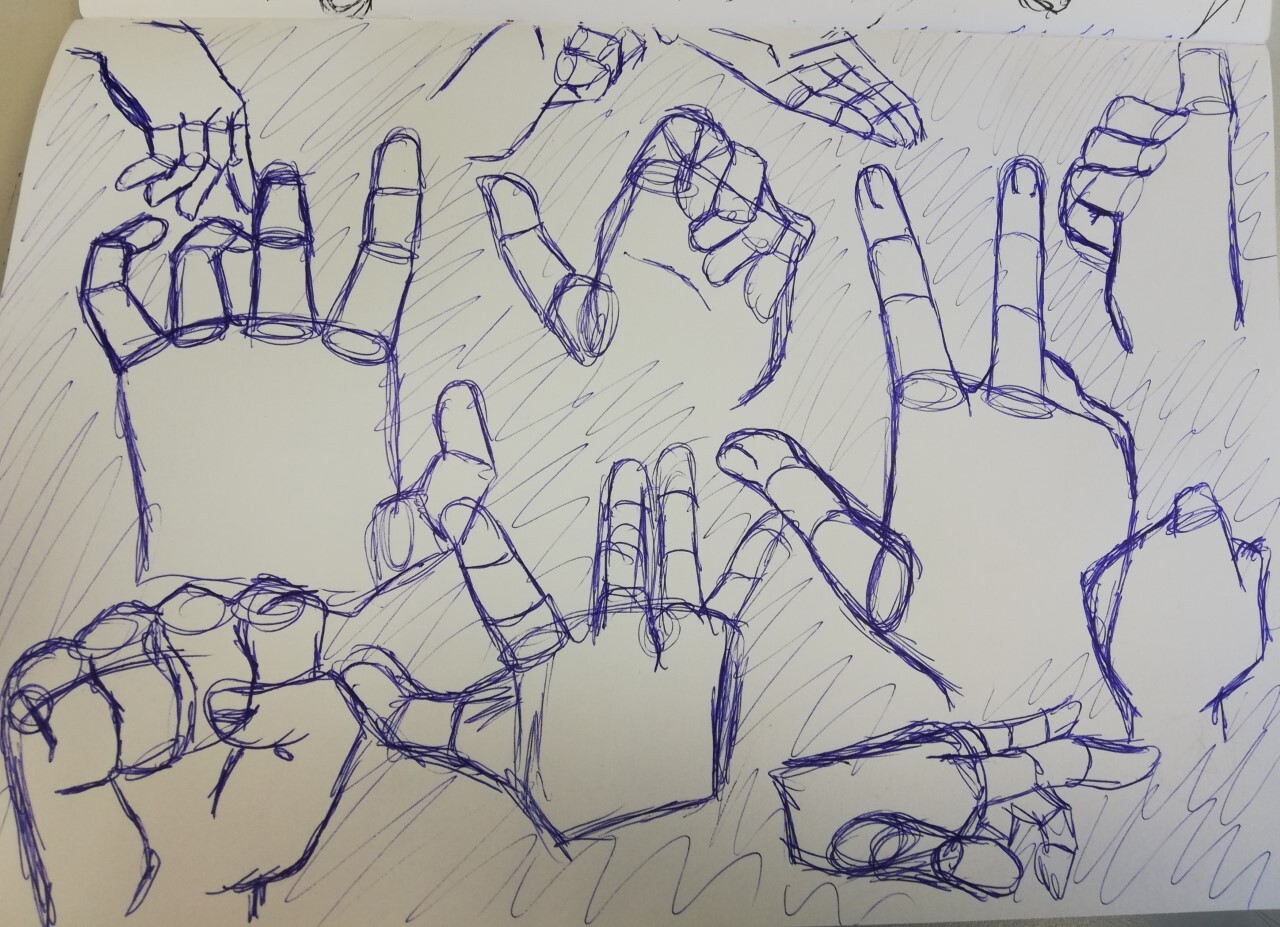 ArtStation - Hand Studies