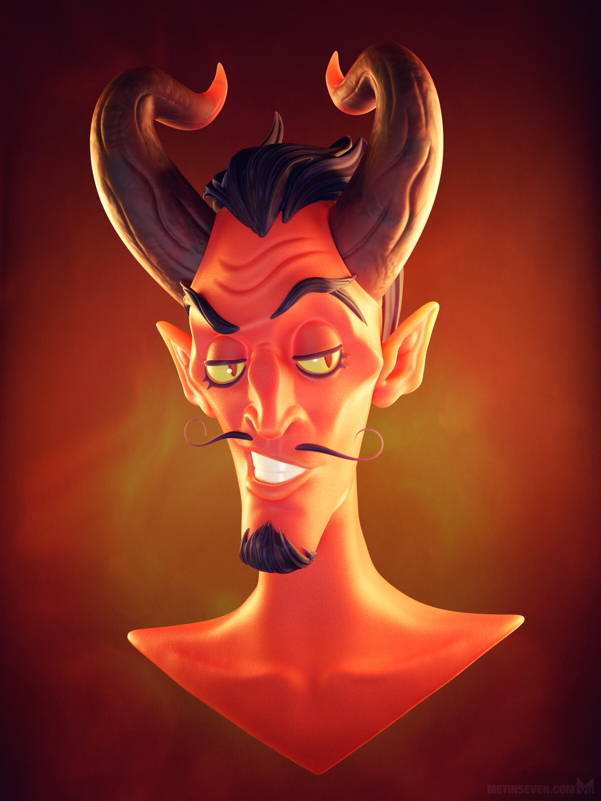 Handsome devil 😈 | Concept: Sasha Tudvaseva
