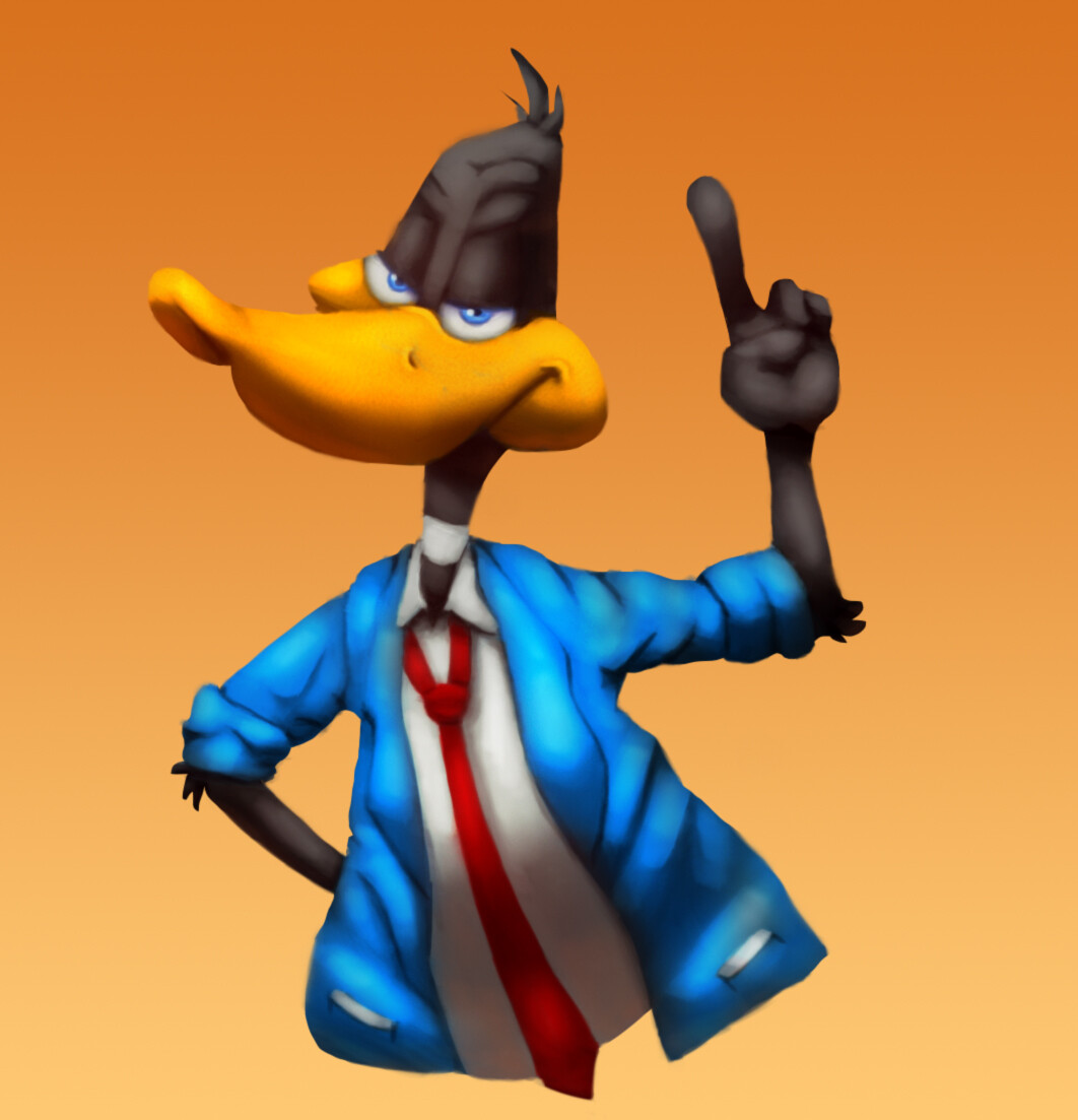 ArtStation Daffy Duck Fanart
