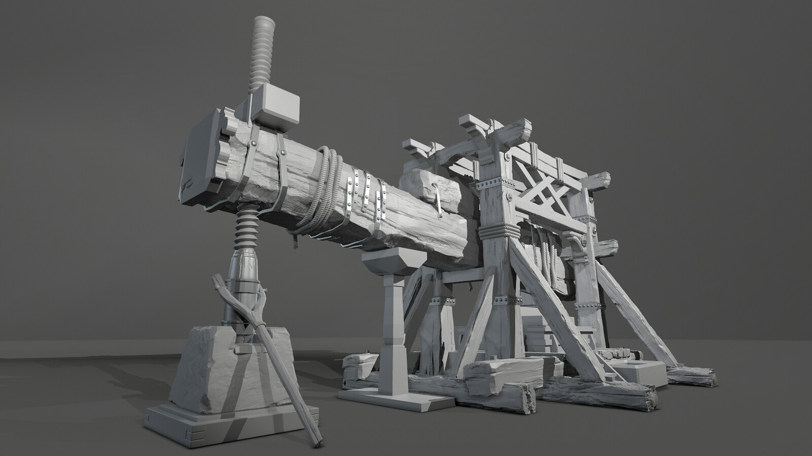 Large Winepress Sculpt 