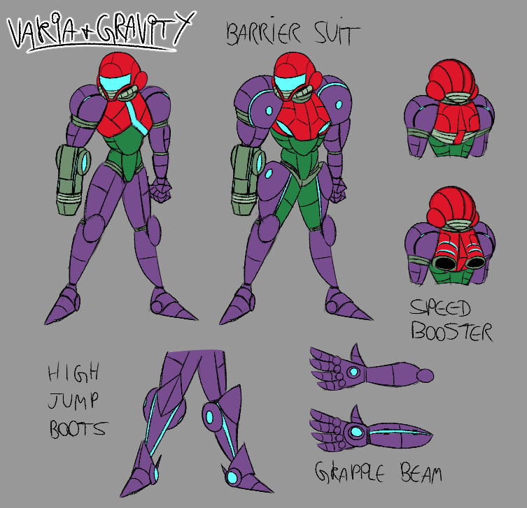 ArtStation - Samus Aran reinterpretation