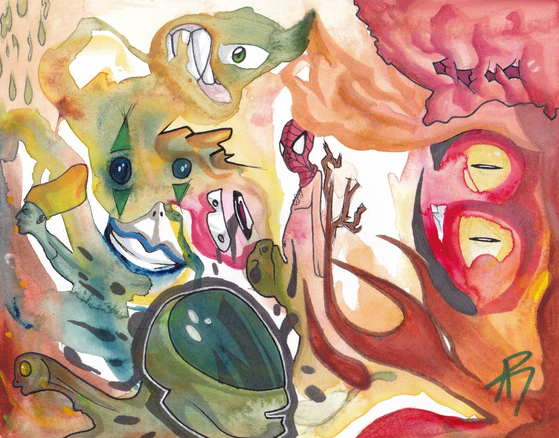 artstation-2d-design-project-3-semi-abstract-watercolor-2020