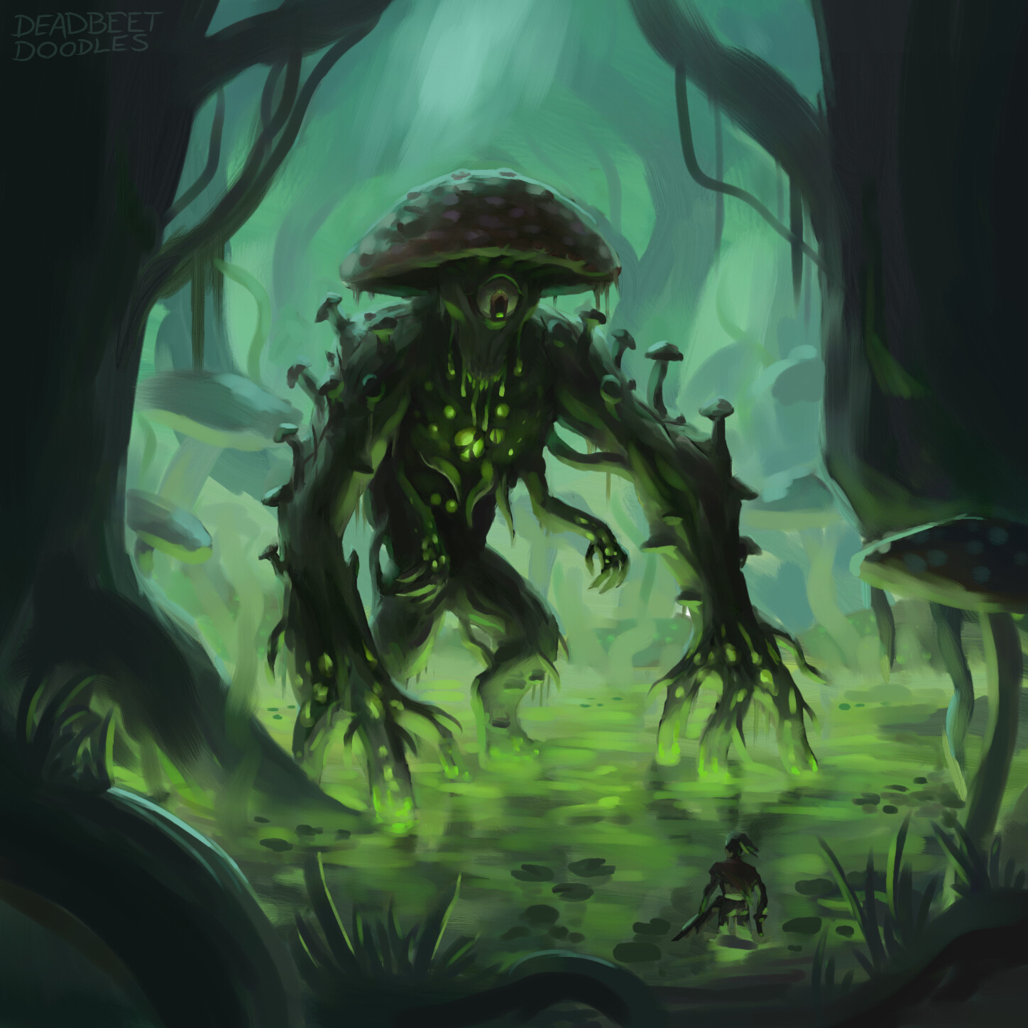 ArtStation - First Encounter, Digital Painting