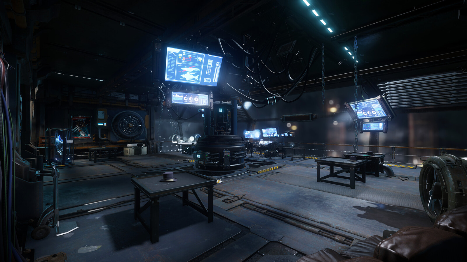 Christophe Halut - Star Citizen - VFG Industrial Hangar