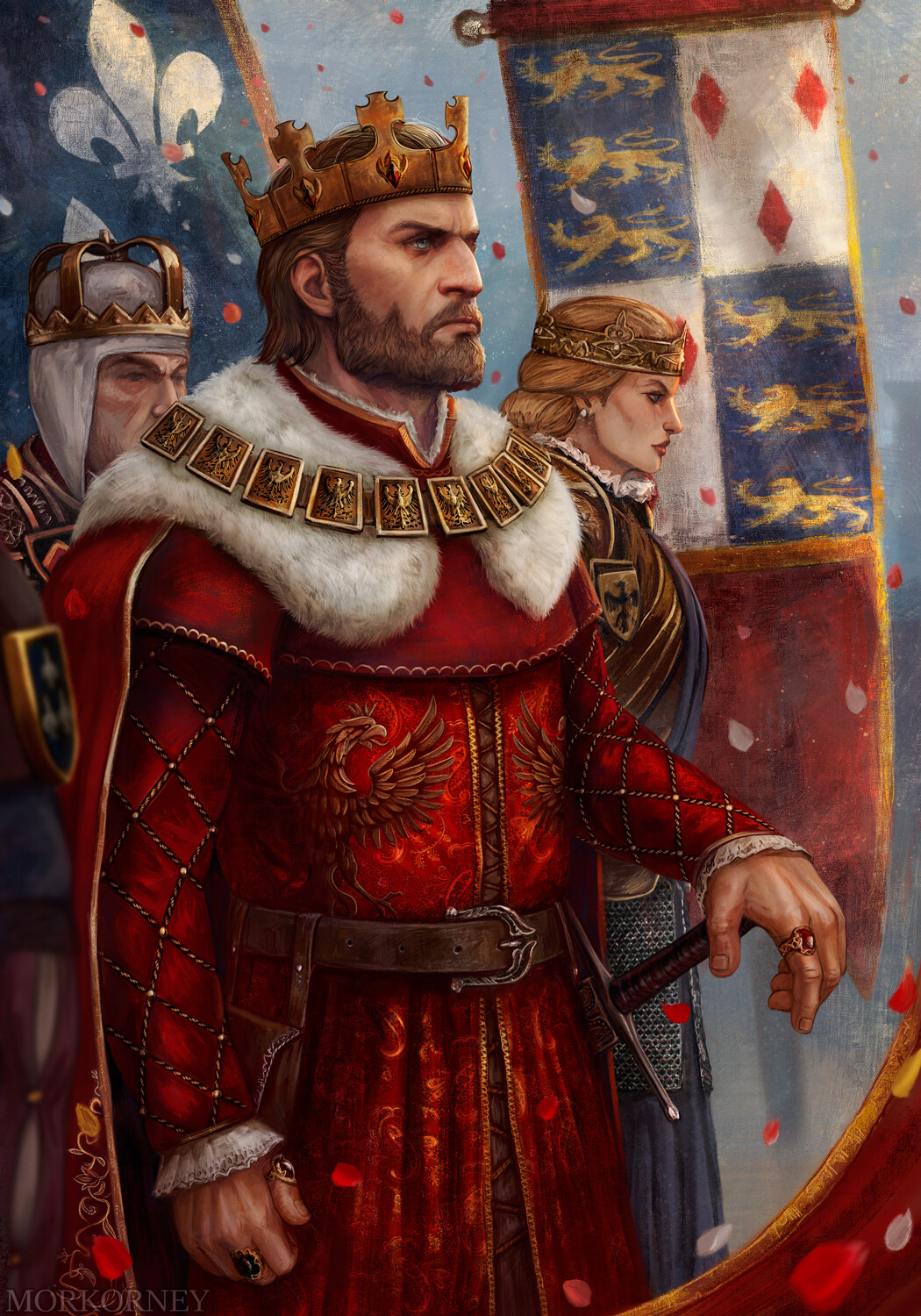 King Vizimir II (Gwent art contest) by Olga Shvetskaya : r/gwent