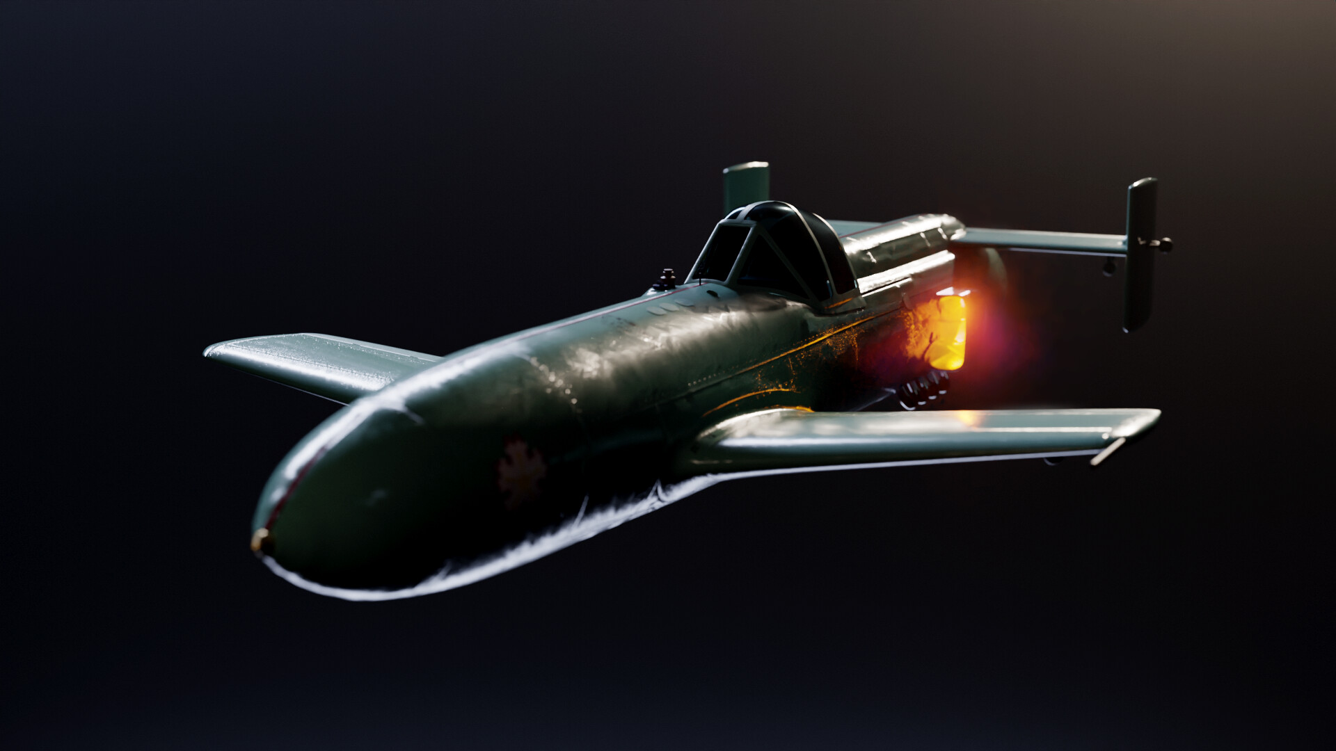 ArtStation - Yokosuka MXY 7 Ohka