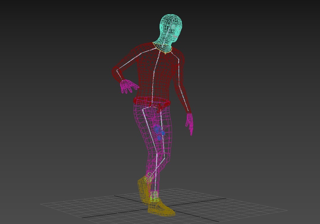 Скелет 3d модель. Игры зомби скелет