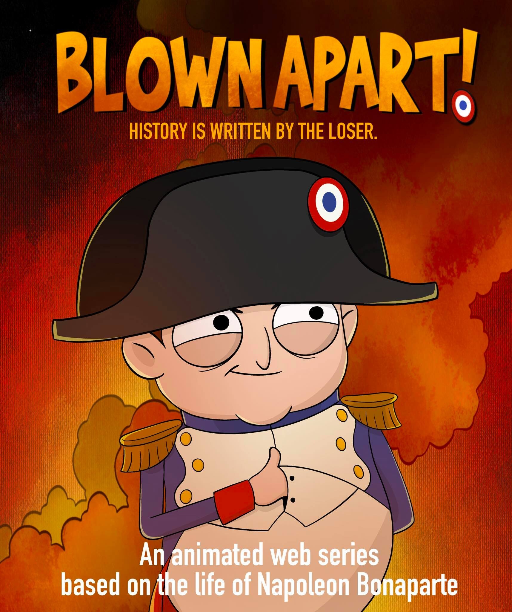 Youp Zondag BLOWN APART! Promotional Poster