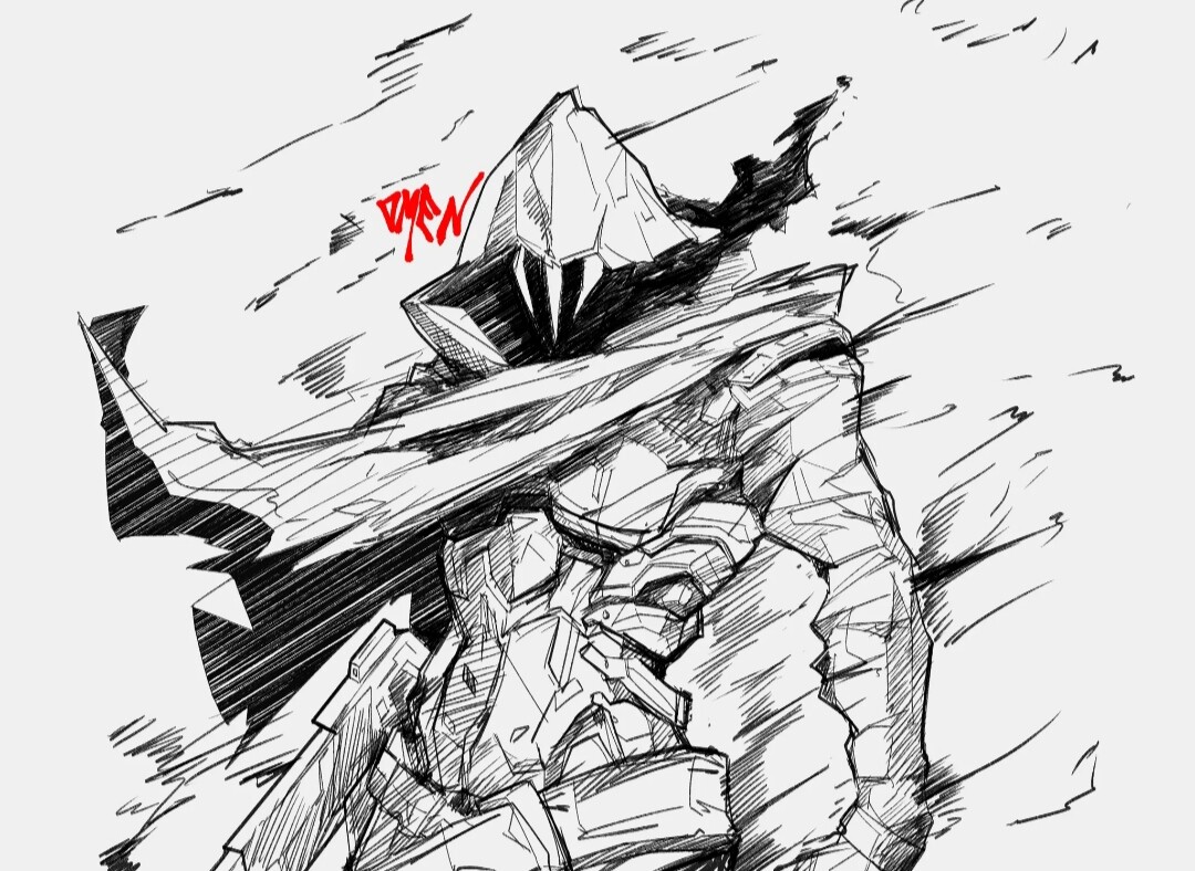 ArtStation Omen from Valorant