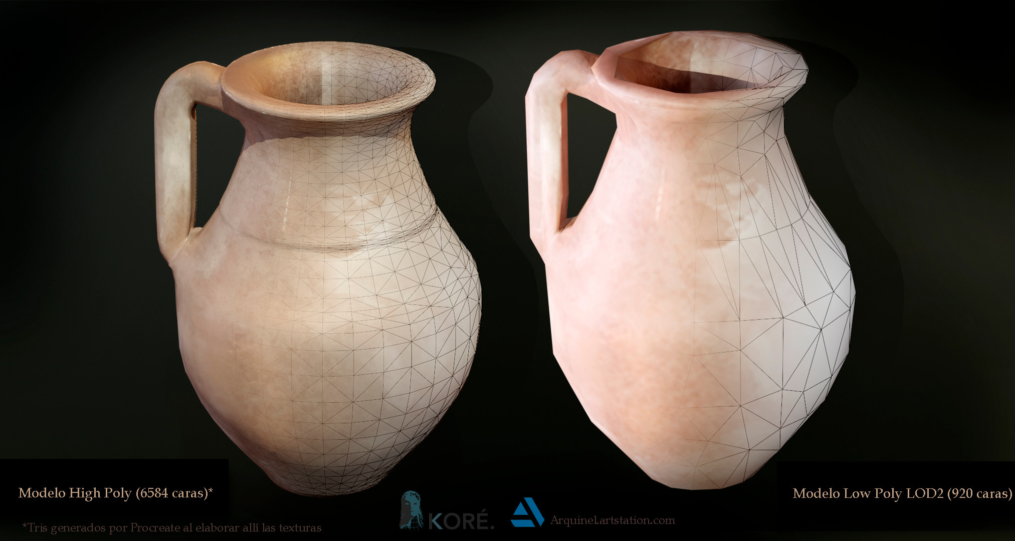 Jar in different qualities