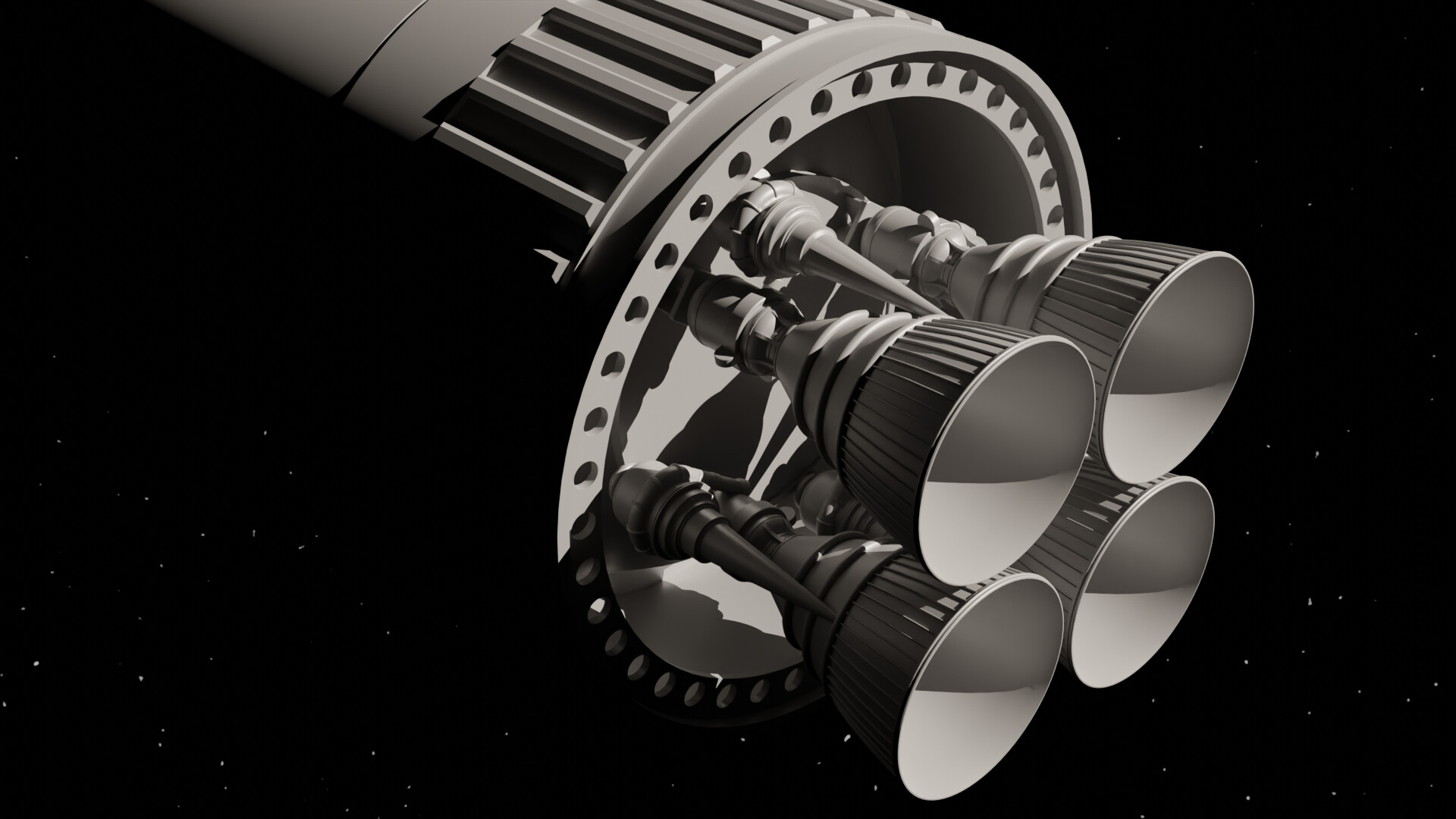 ArtStation Learning Blender hard surface modeling day 3 Some Rocket