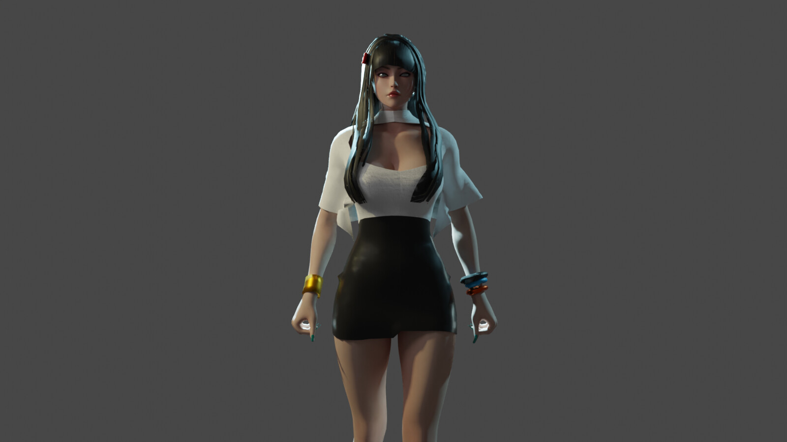 Obviously She is subject to change since I am still working on the game. Hope you like 