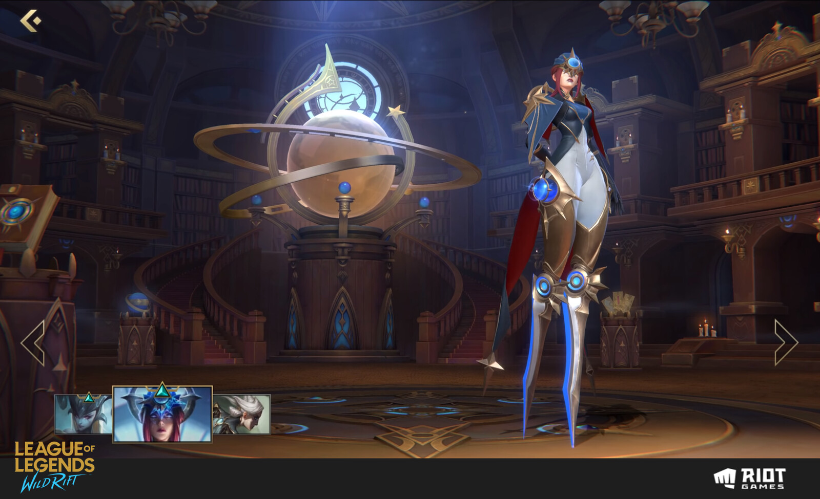 max cc - Stargazer Camille Wild Rift Skin Turntable Animation