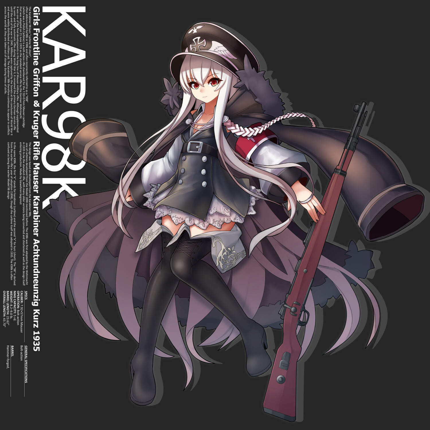 ArtStation - [Girl's Frontline] Kar98K