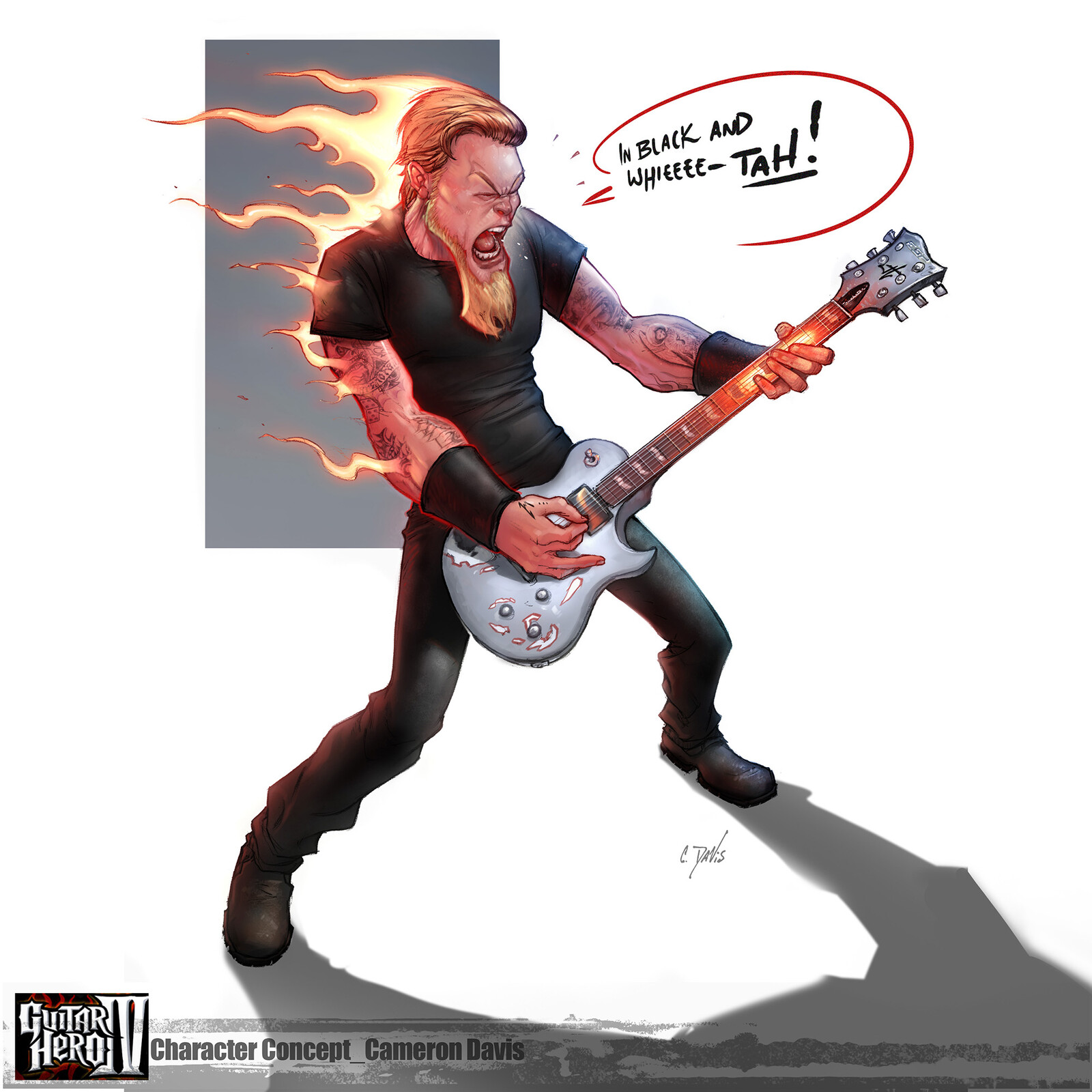 Final concept painting for Metallica approval 