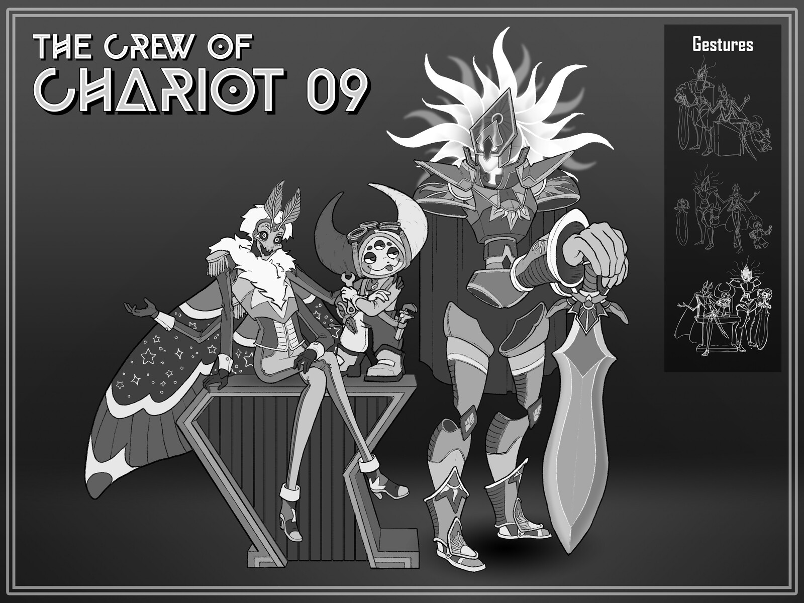 Character Design- Scifi Humanoid