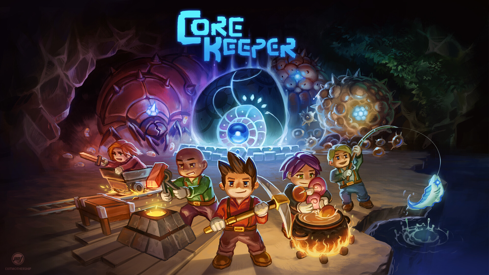 Artstation core keeper key art 2