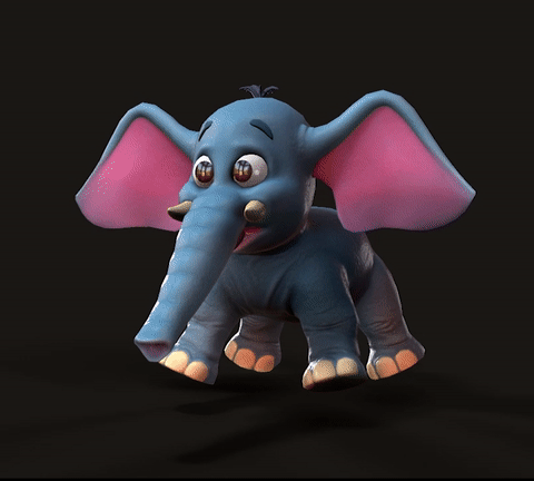 ArtSource Digital - Baby Elephant