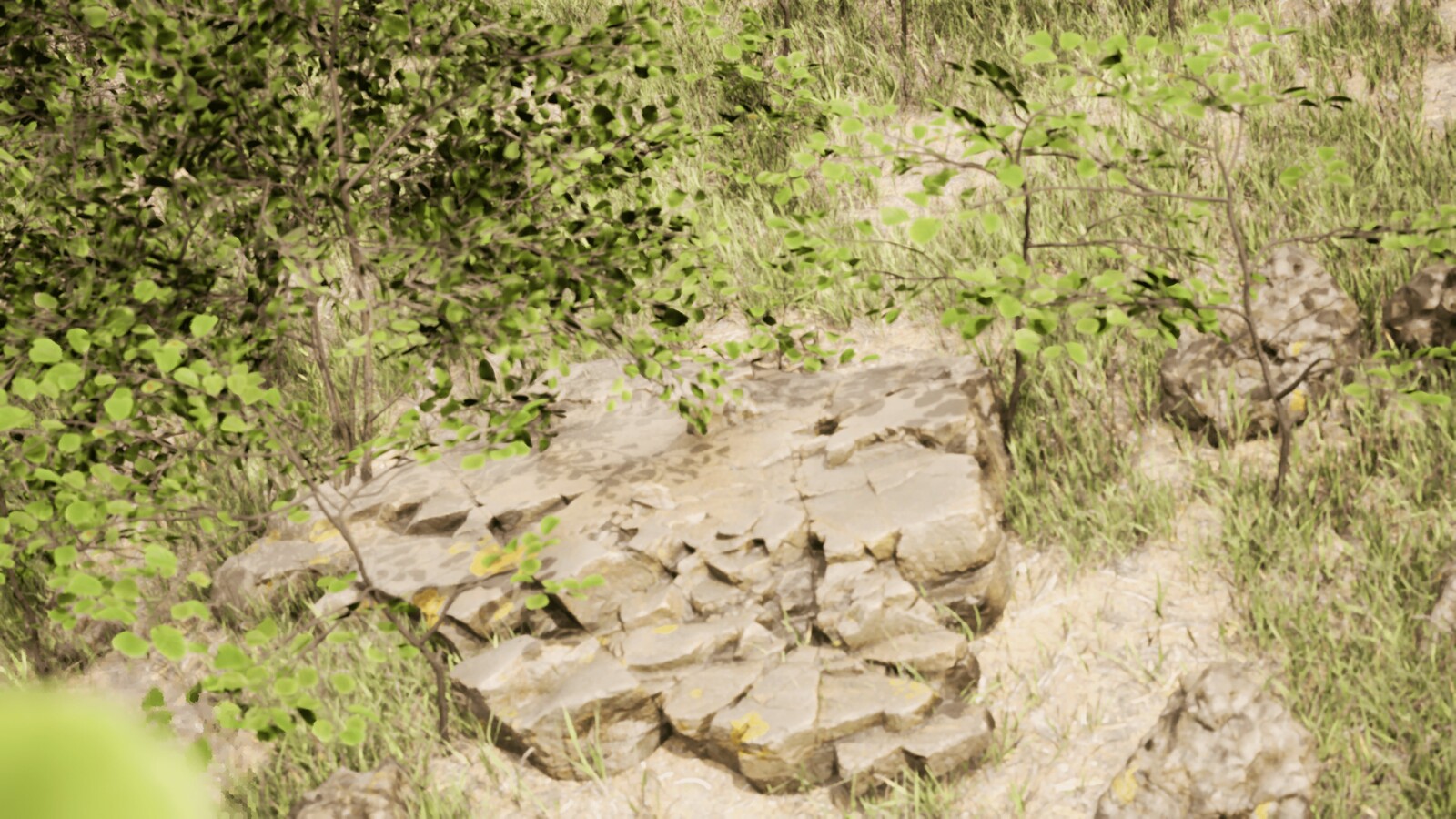 Close-up to show prop details.