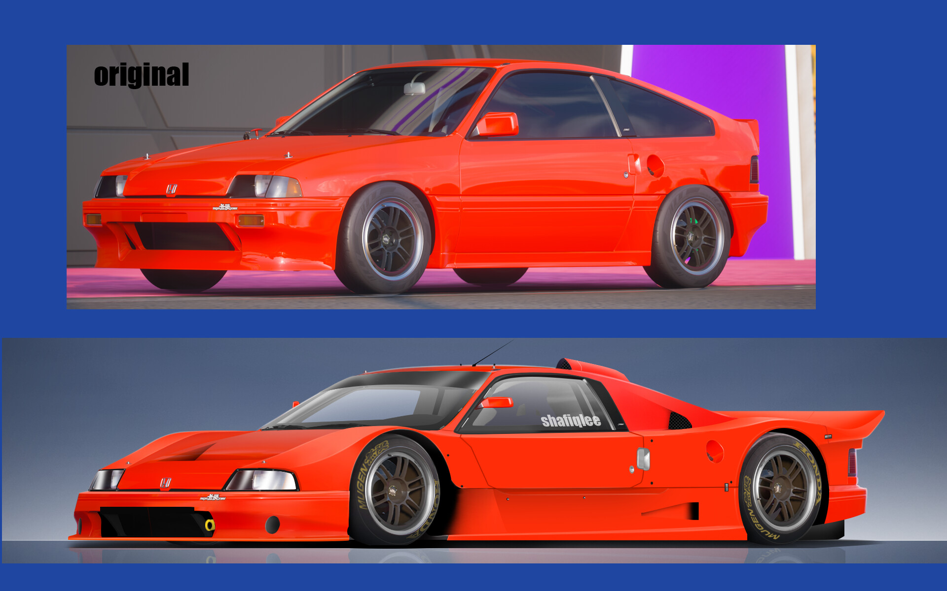 Shafiq Lee - Honda Civic CRX MUGEN 'Racing Prototype'