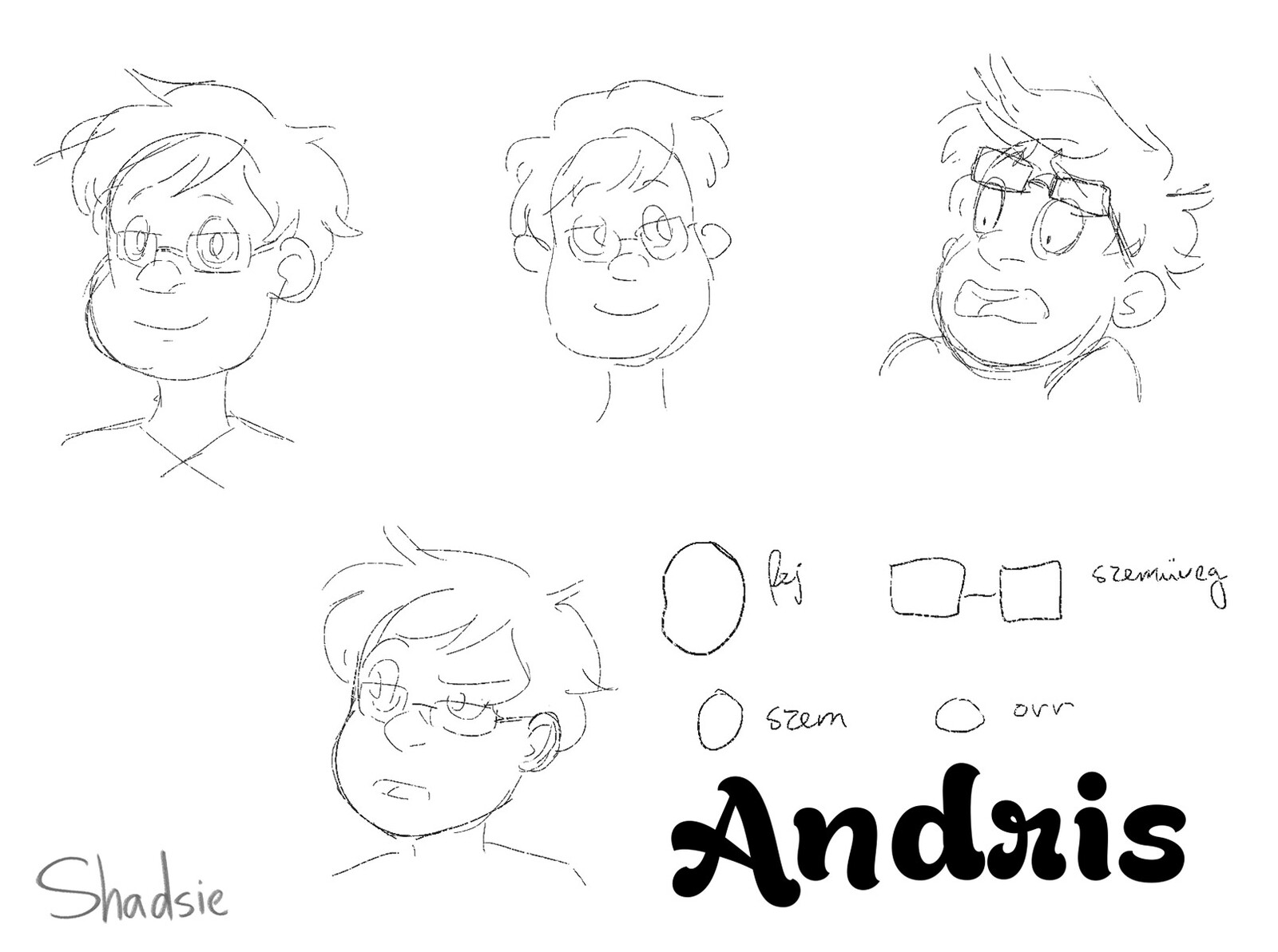 Andris character plans
