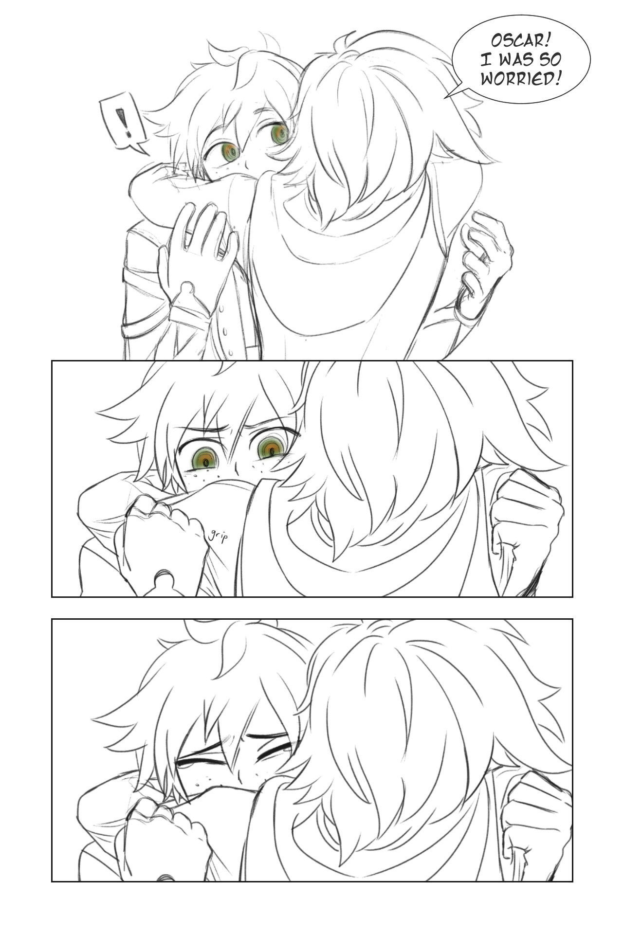 ArtStation "You're Still You." (RWBY Rosegarden Comic)