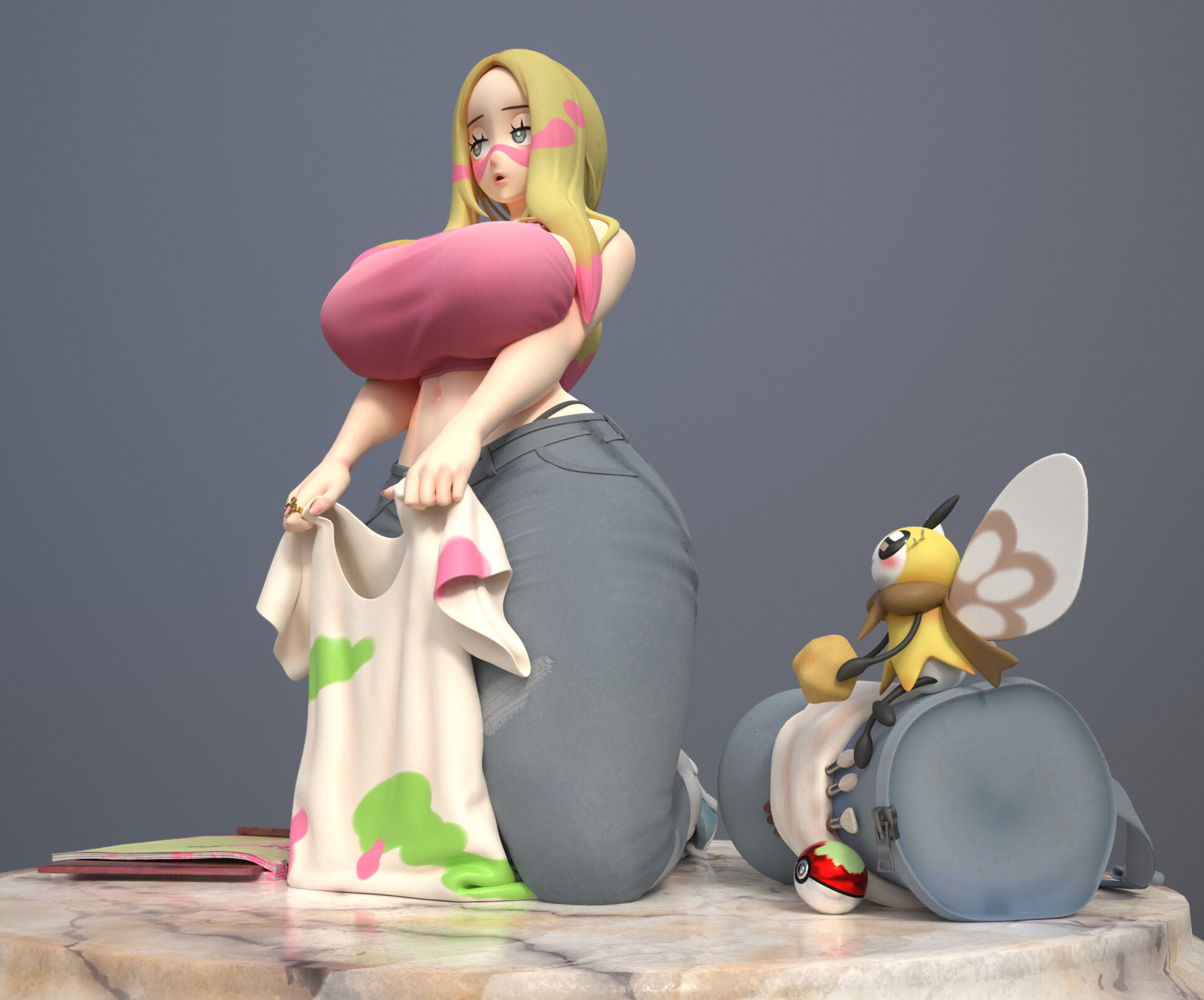 Artstation マツリカとアブリボン