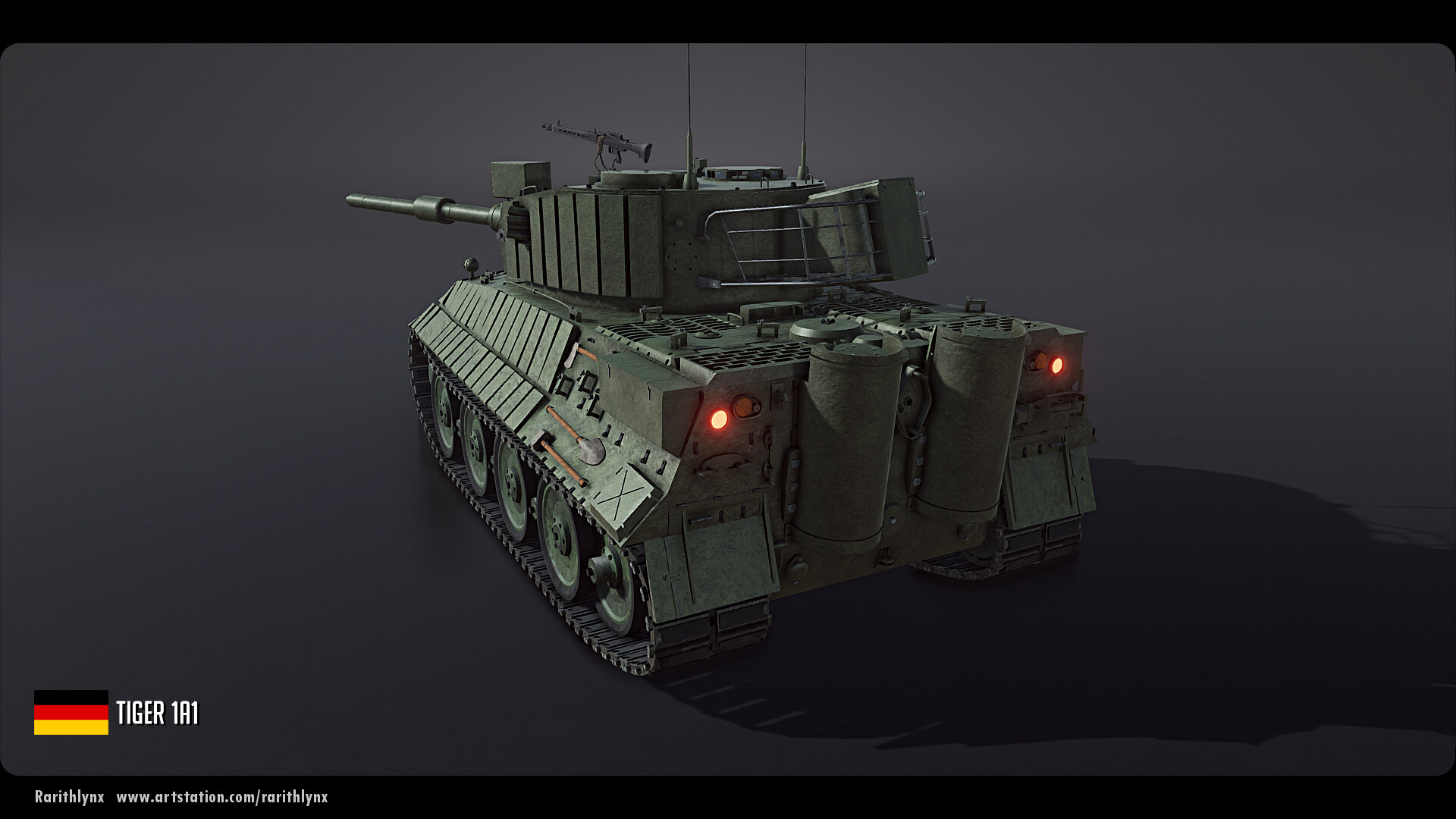 【最終】IMPACT V2 Premium Vented Comic Tiger Rarithlynx - Tiger 1A1