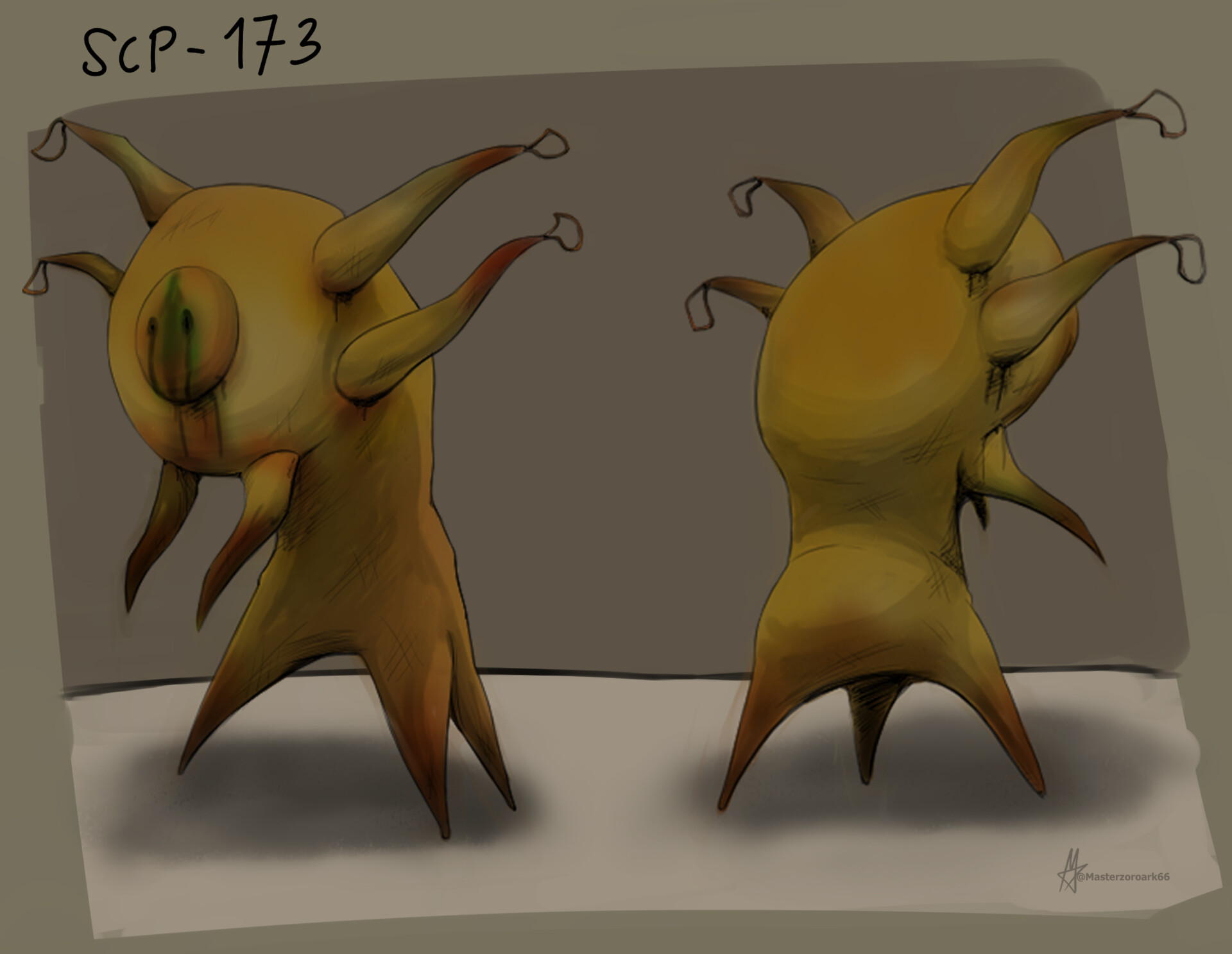 A redesign of SCP-173 I did recently. 