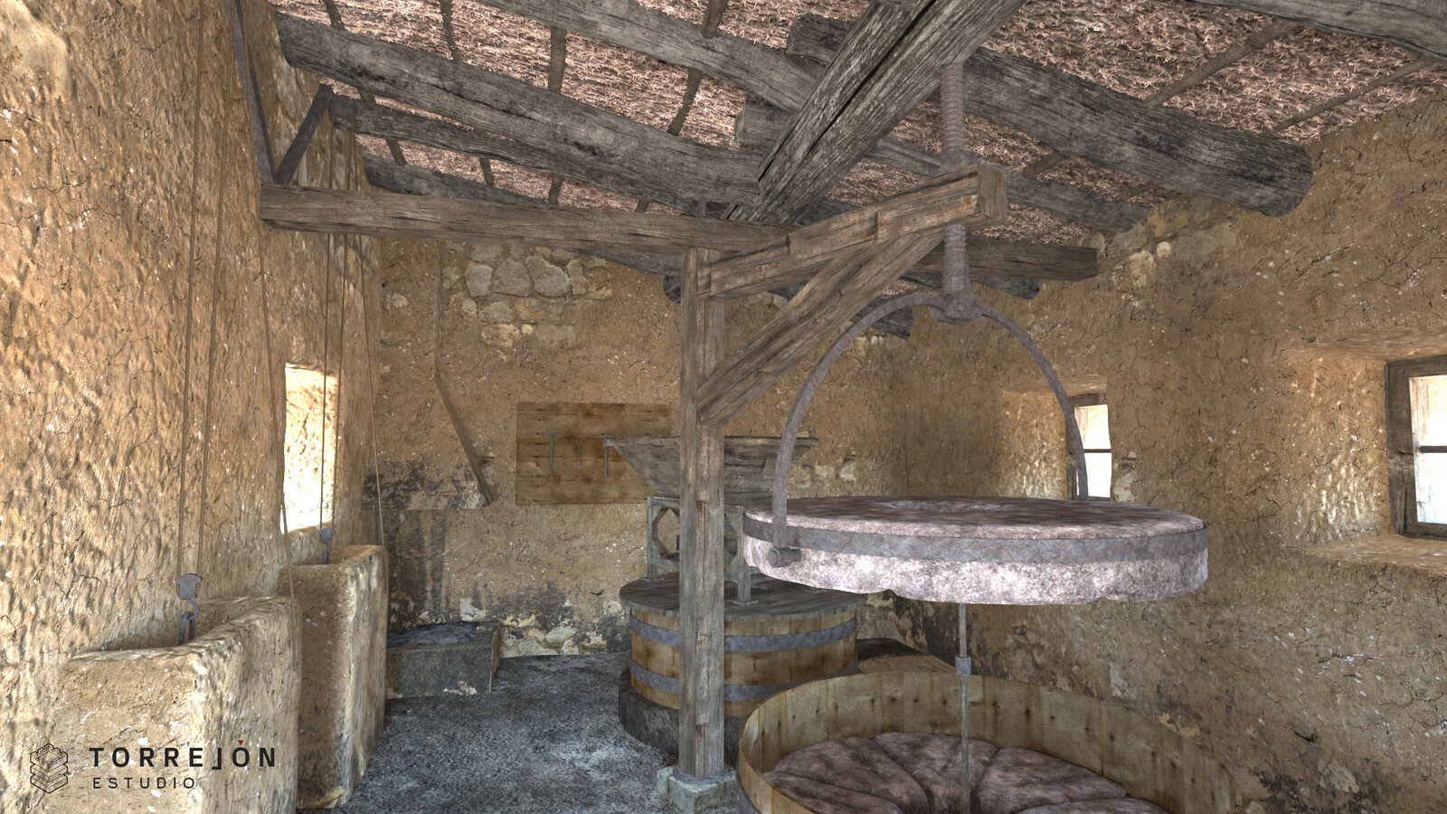 Reconstrucción fotorrealista del interior - 01
