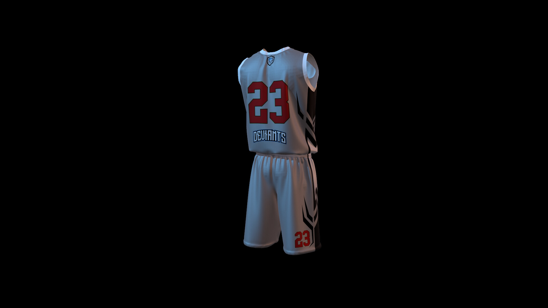 ArtStation - Mens basketball jersey with oversized pant
