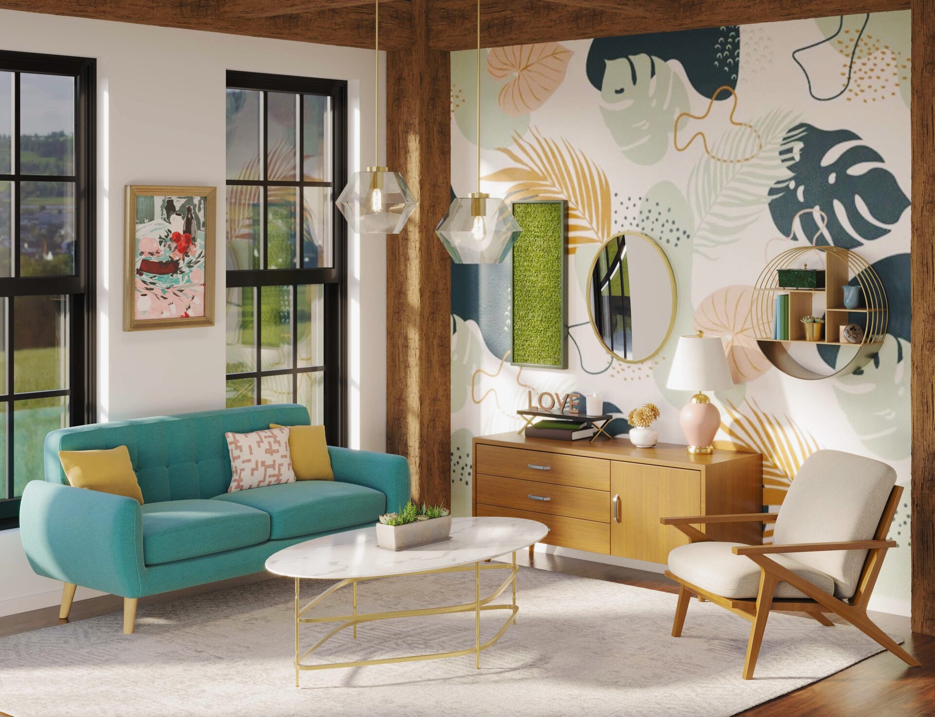 ArtStation Artsy Livingroom Scene