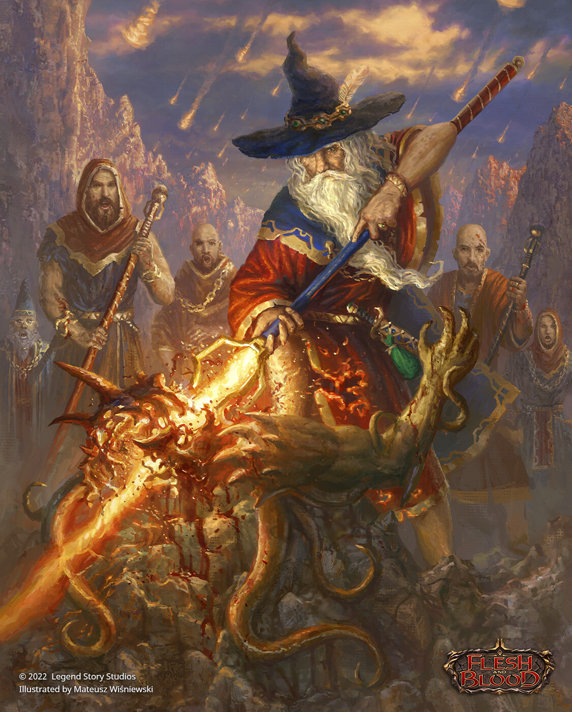 Flesh and Blood Emeritus Scolding CF プロ Emeritus Scolding - Playmat (Flesh and Blood) – MinMaxGames
