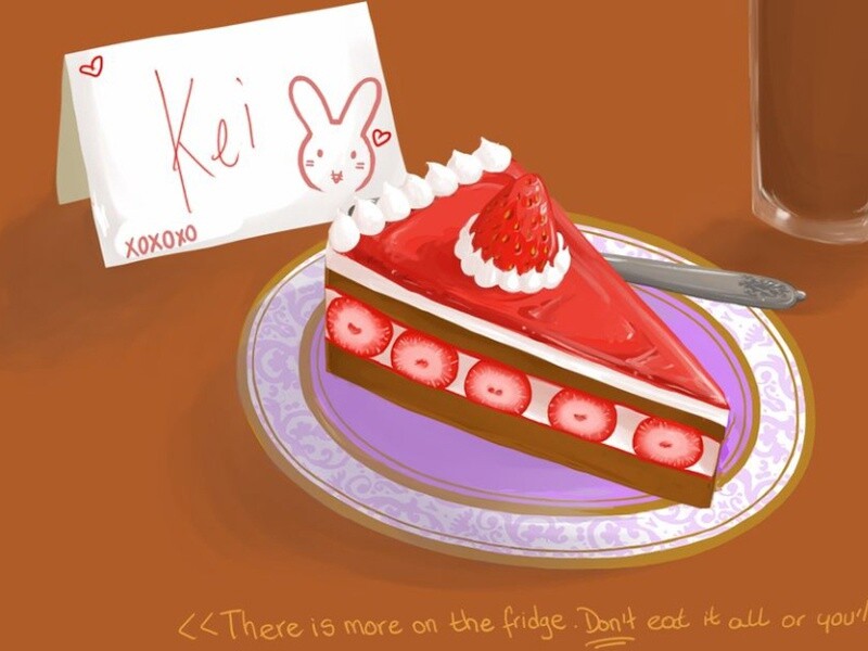 ArtStation Dont eat all the cake!