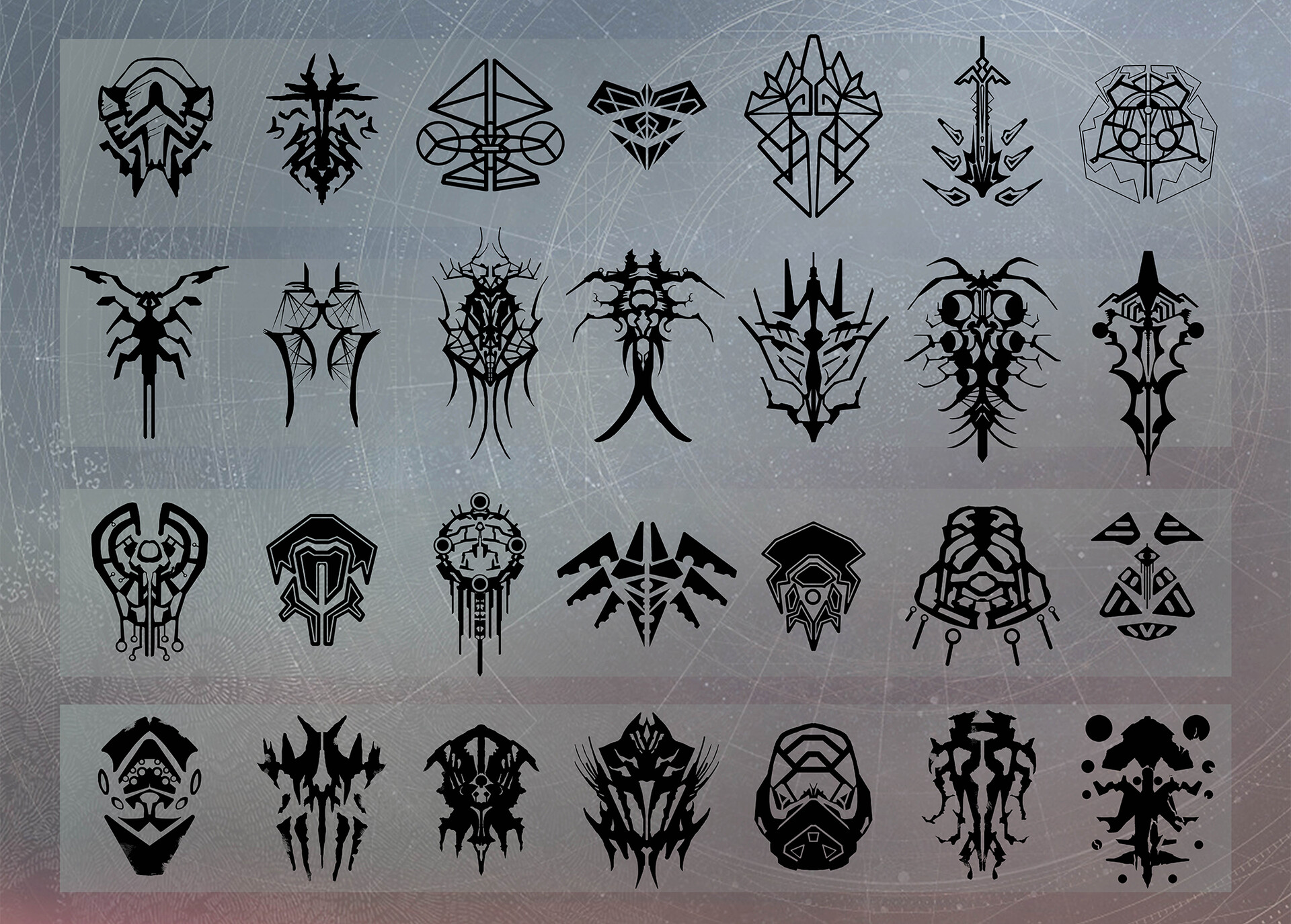 ArtStation - Destiny 2 Icons (Fan Art)