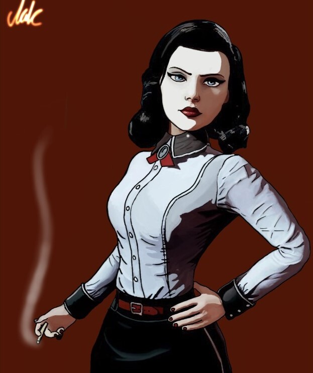 Elizabeth from Bioshock Infinite Art