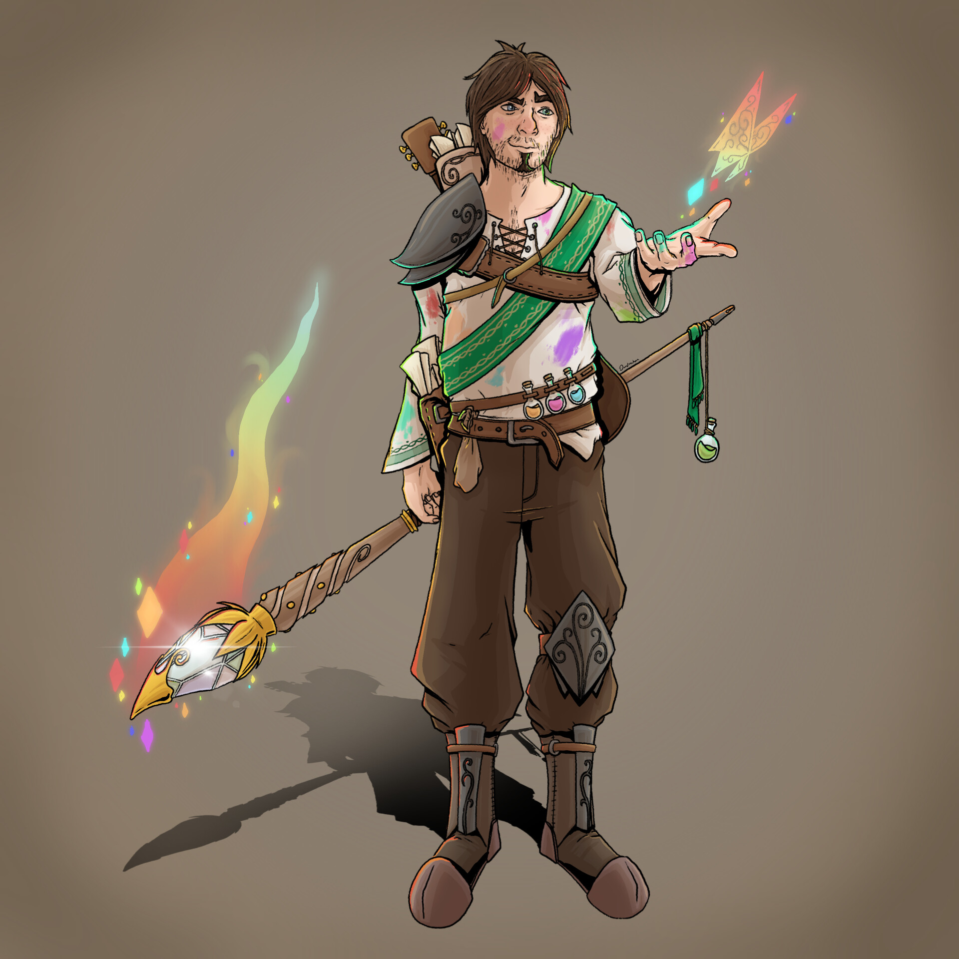 Artstation braddock the college of creation bard