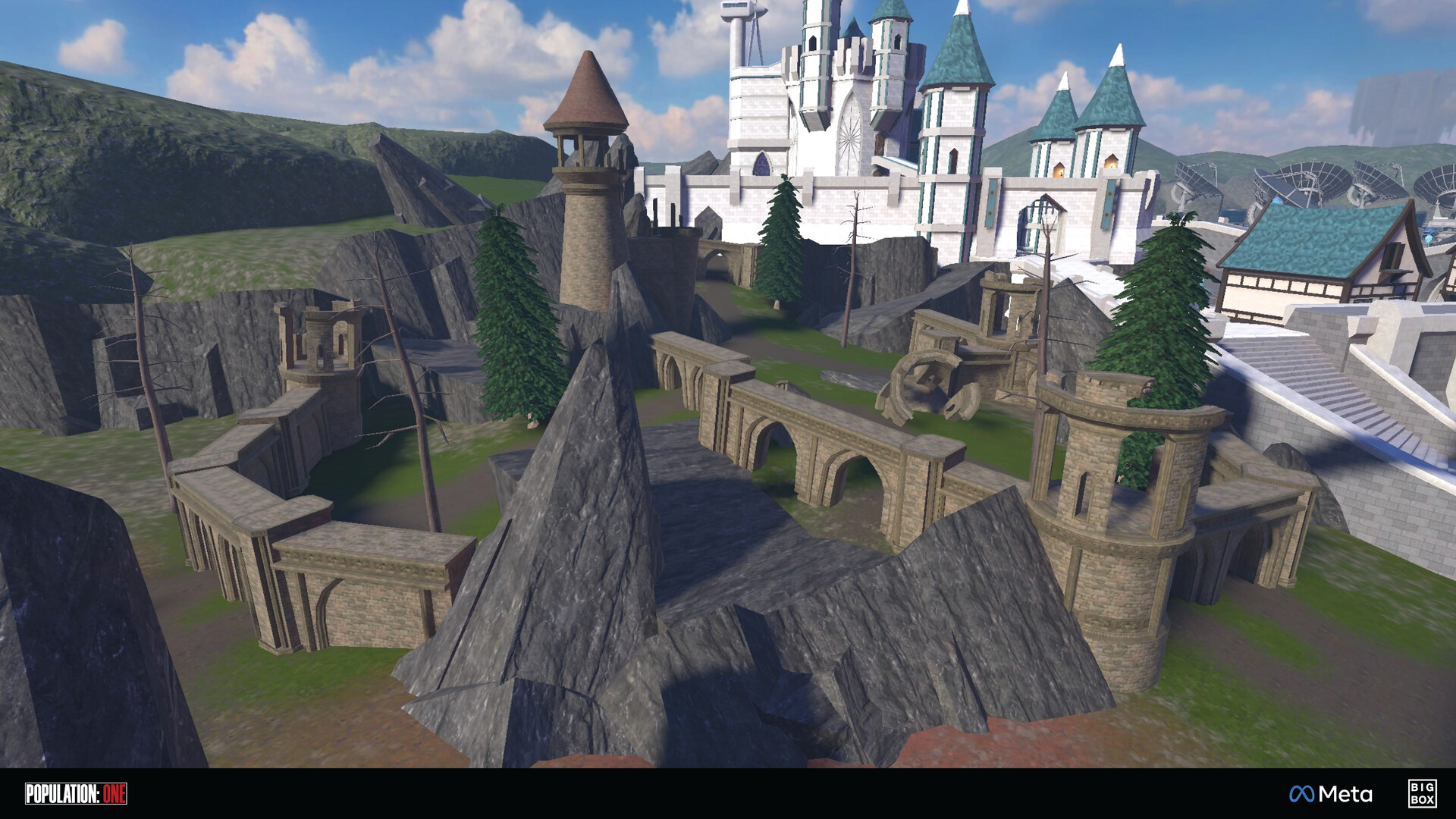 Vr Battle Oculus Rift Population One Virtual Reality Population