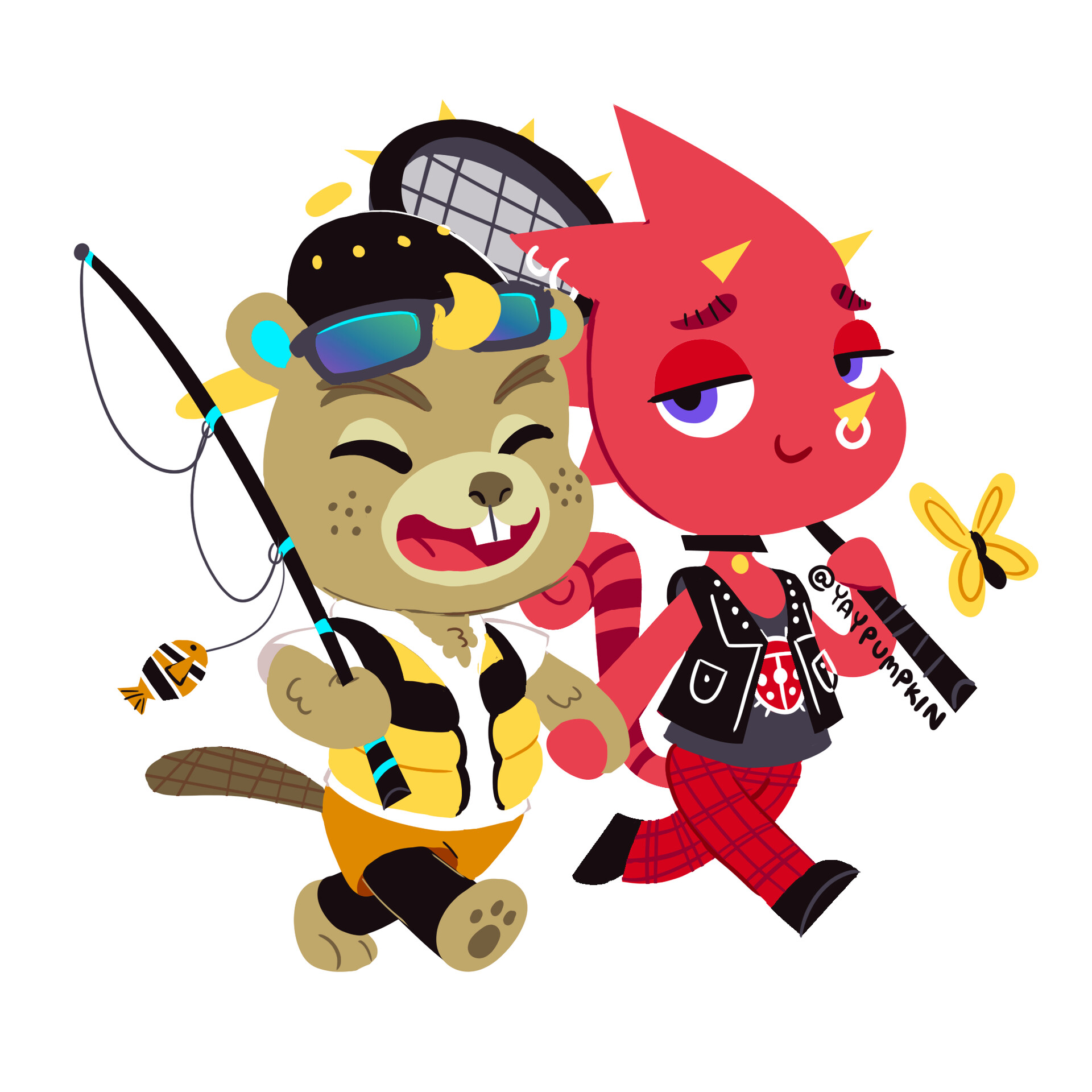 Flick And CJ From Animal Crossing Are A Couple If You Want, 51 OFF