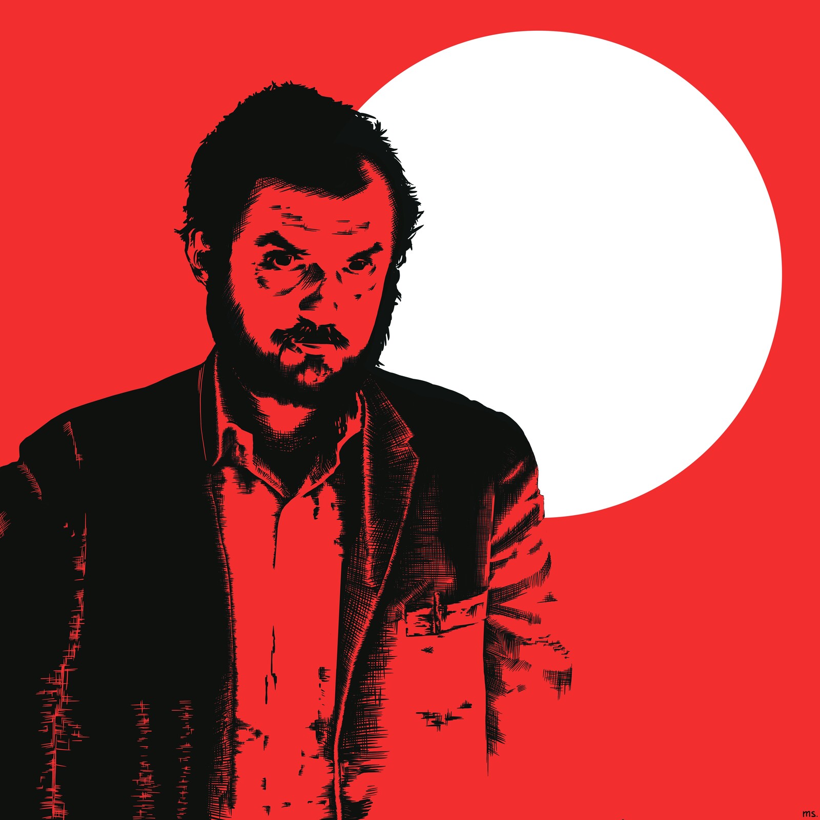 Portrait of Stanley Kubrick feat. HAL9000