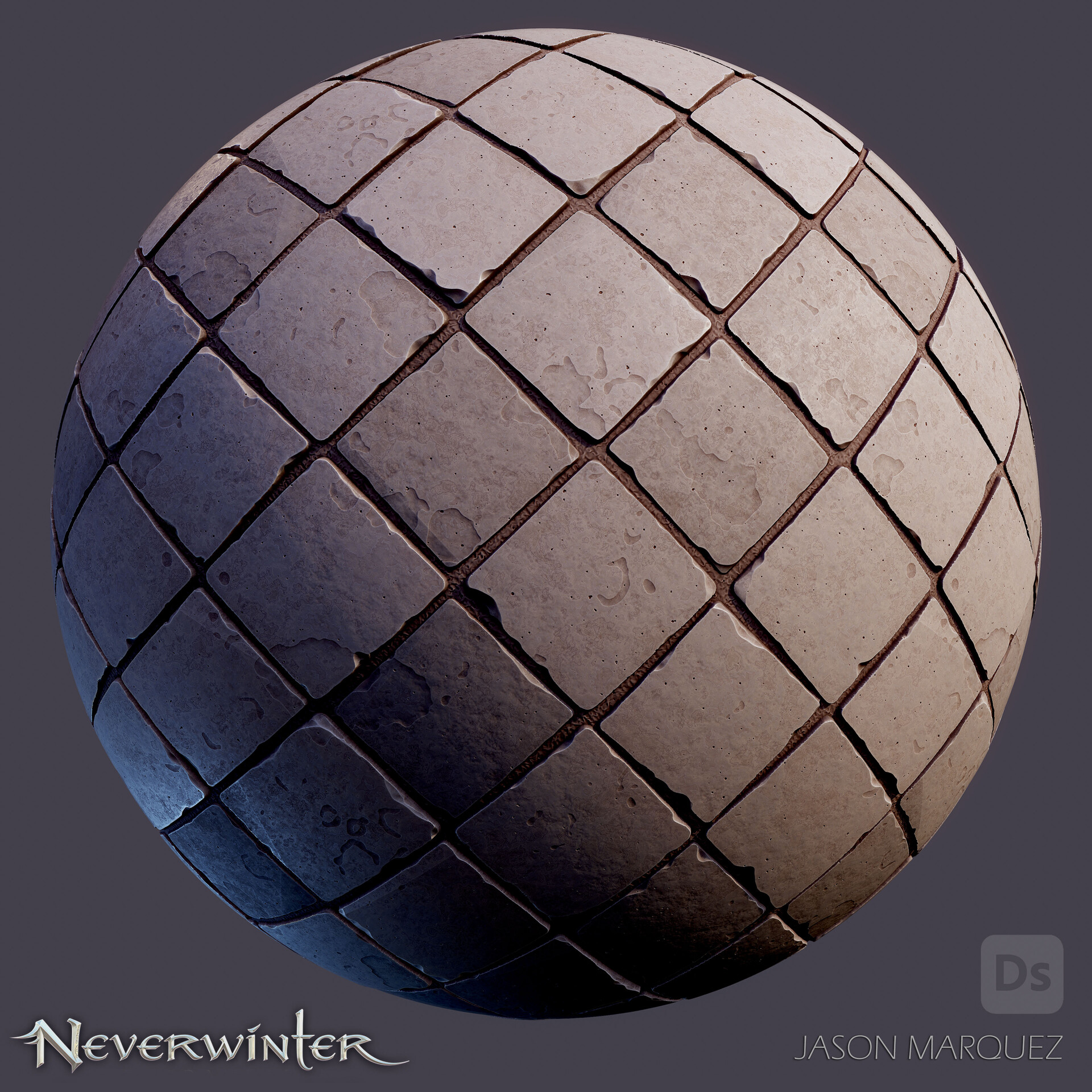 Jason Marquez - Elvan Tile | Neverwinter | Substance Designer