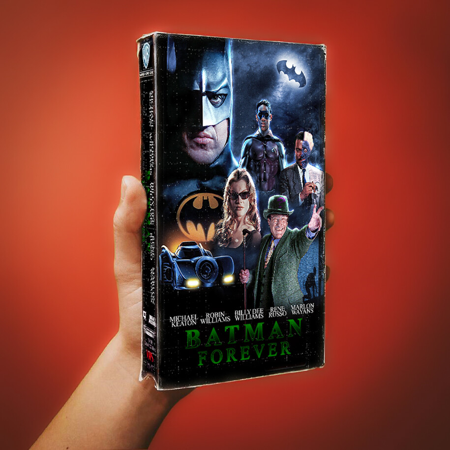 Teknologi Skoleuddannelse tjeneren ArtStation - Tim Burton's Batman Forever Poster