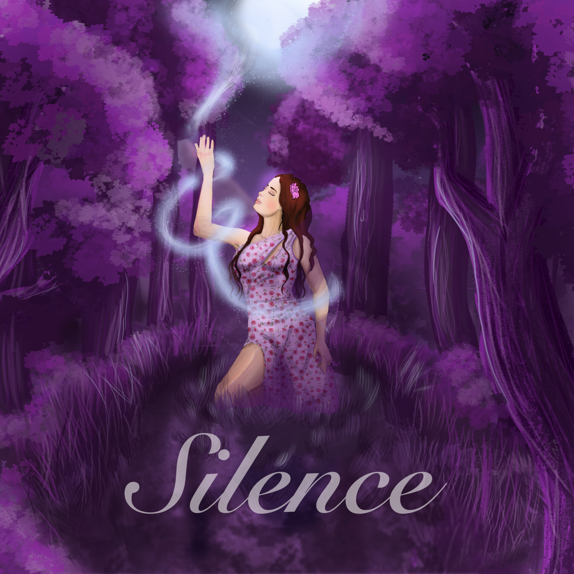 ArtStation Silence Music Album Cover ArtStation Silence Music Album Cover