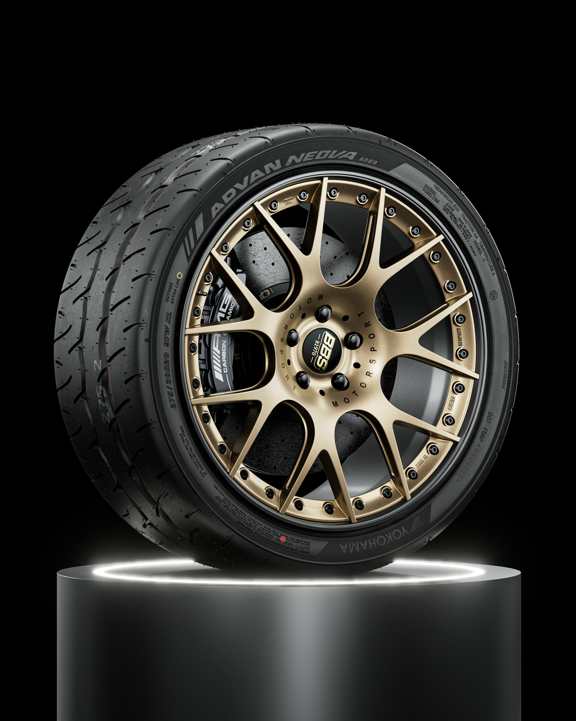 Roman Tikhonov - Yokohama Advan Neova AD9 275/30 R20 97W XL (Real World ...