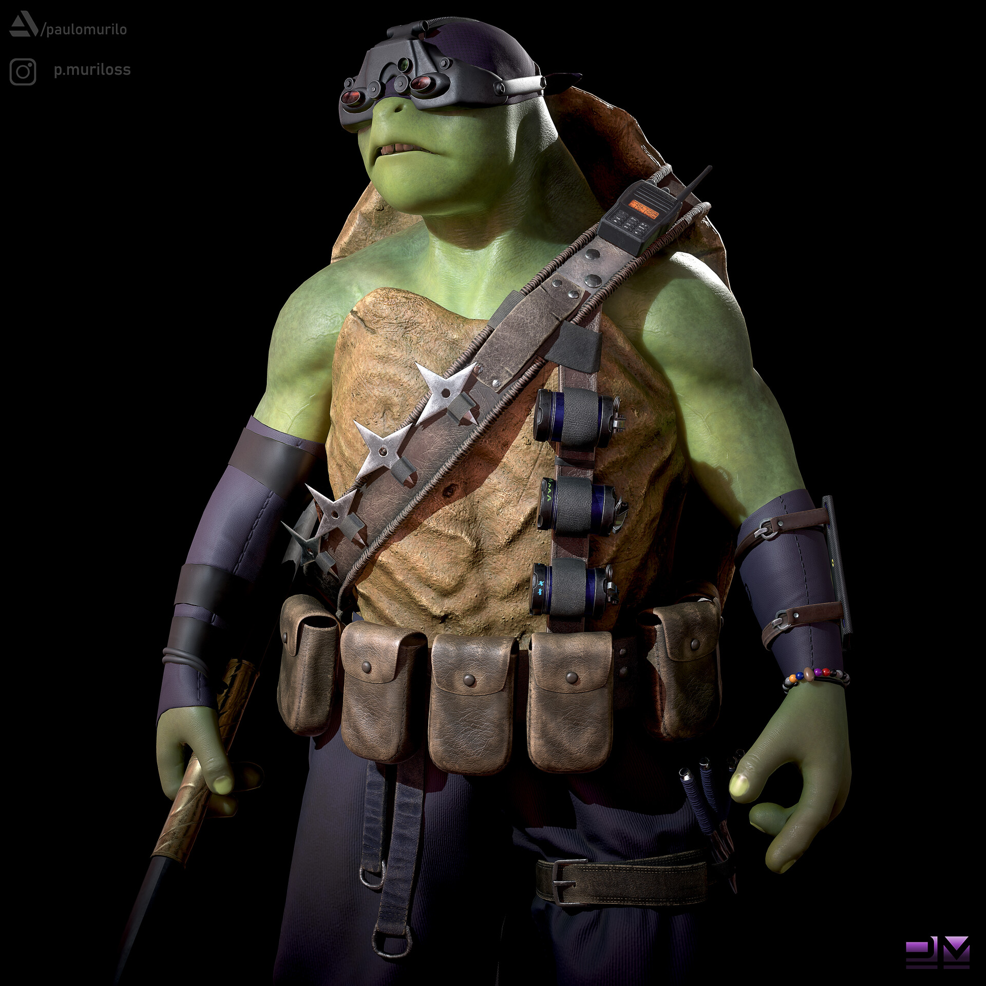 ArtStation - Donatello from Teenage Mutant Ninja Turtles