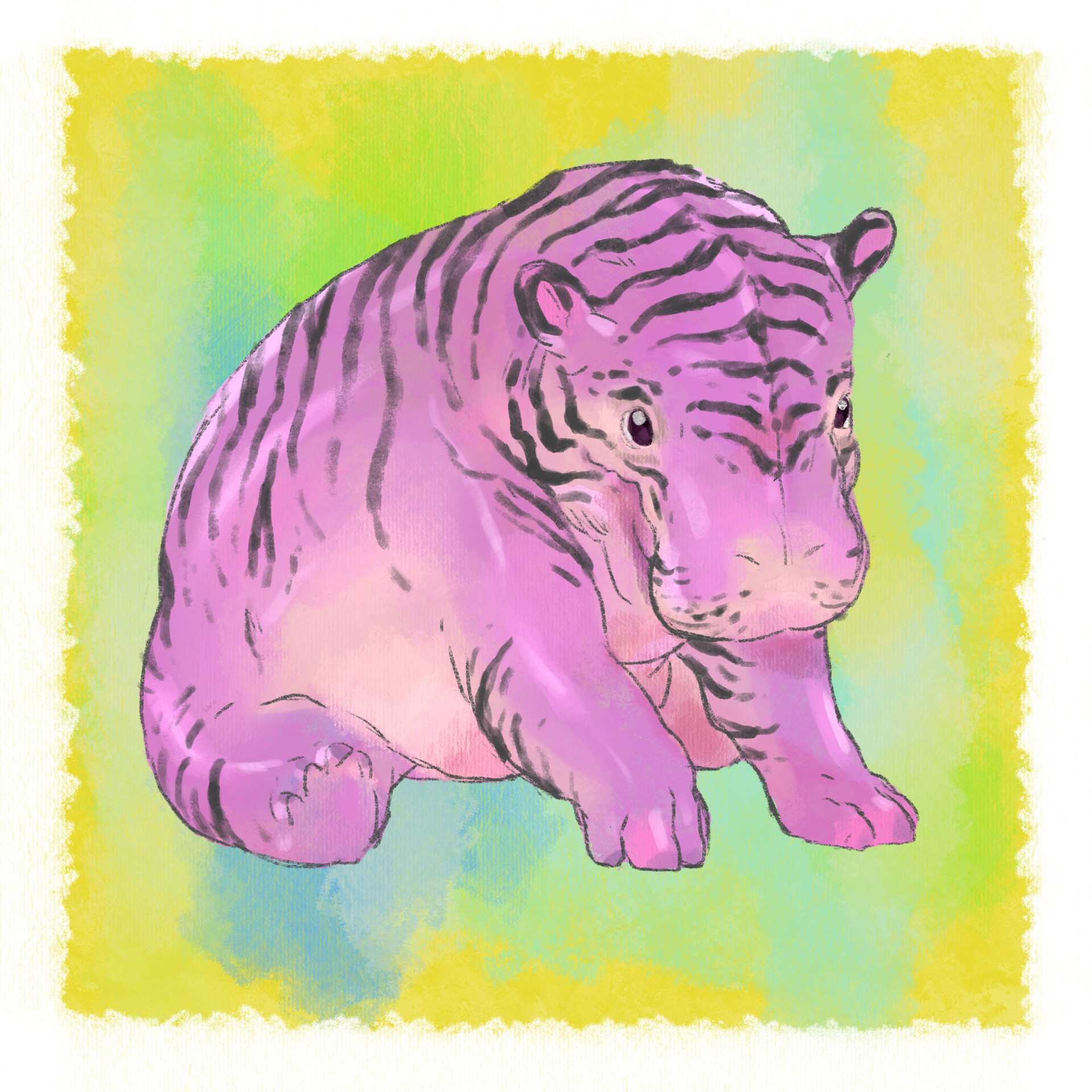 ArtStation - Tiger stripes