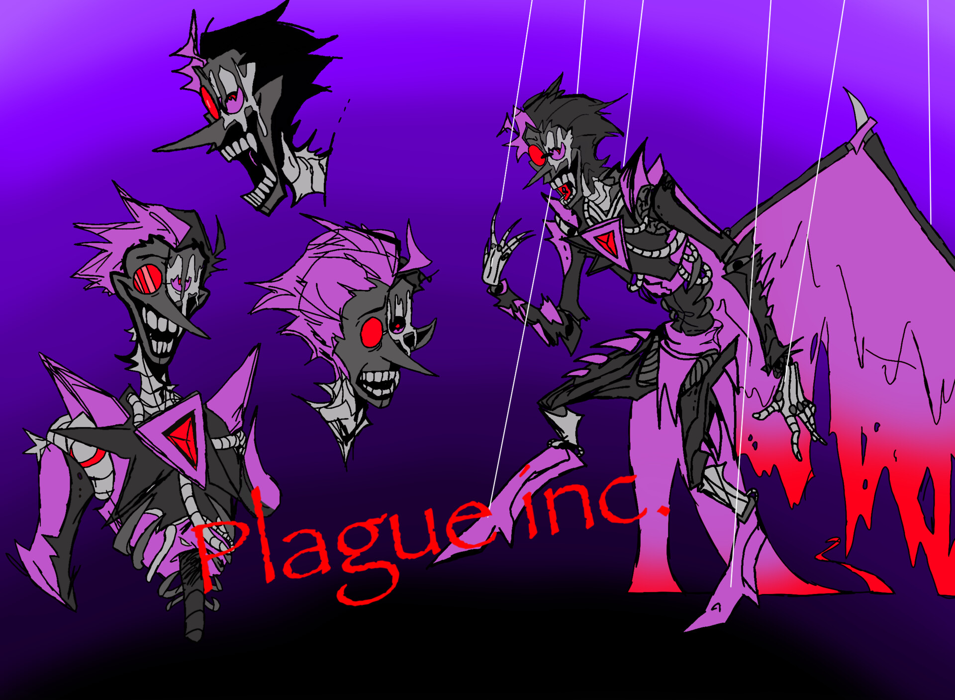 ArtStation Plague Inc. concept