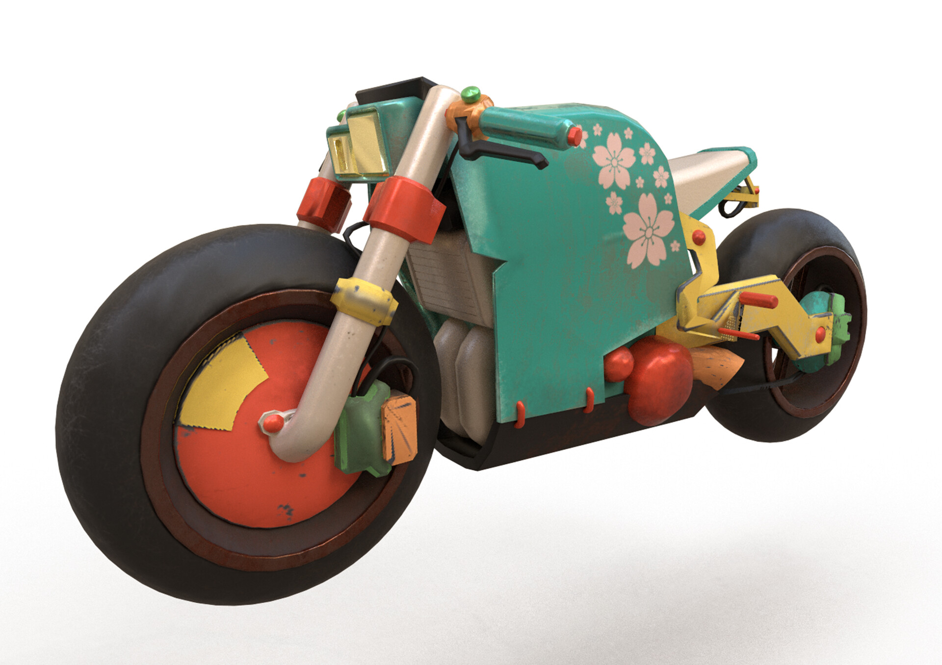 ArtStation - Motorcycle Texture