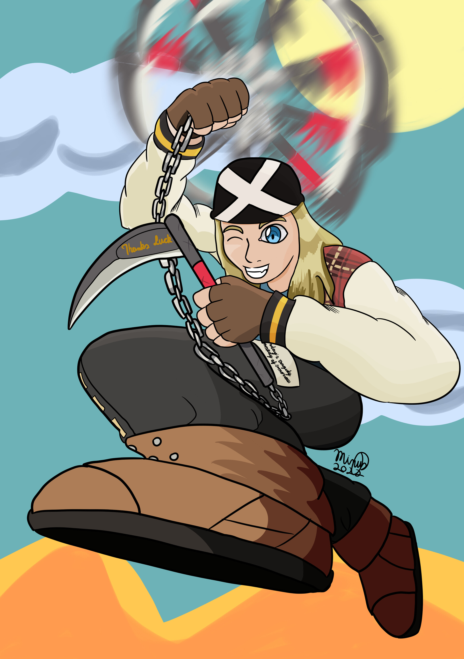 ArtStation Axl Low Guilty Gear Strive